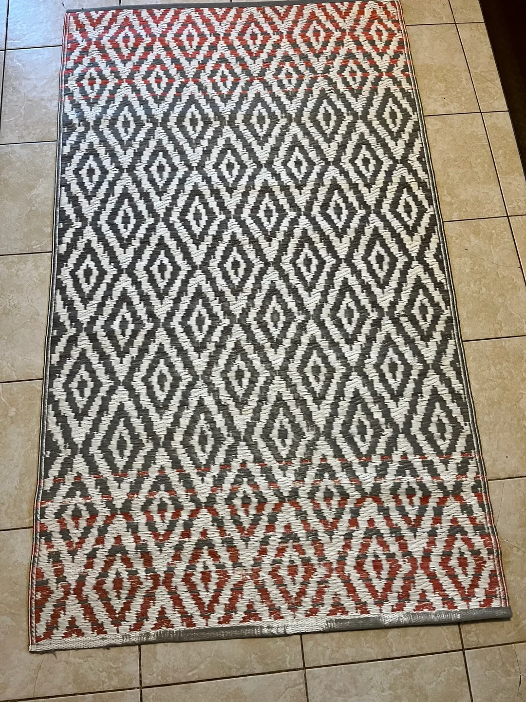 Patterned Indoor/Outdoor Rug - 32" x 60" image indicator(4)