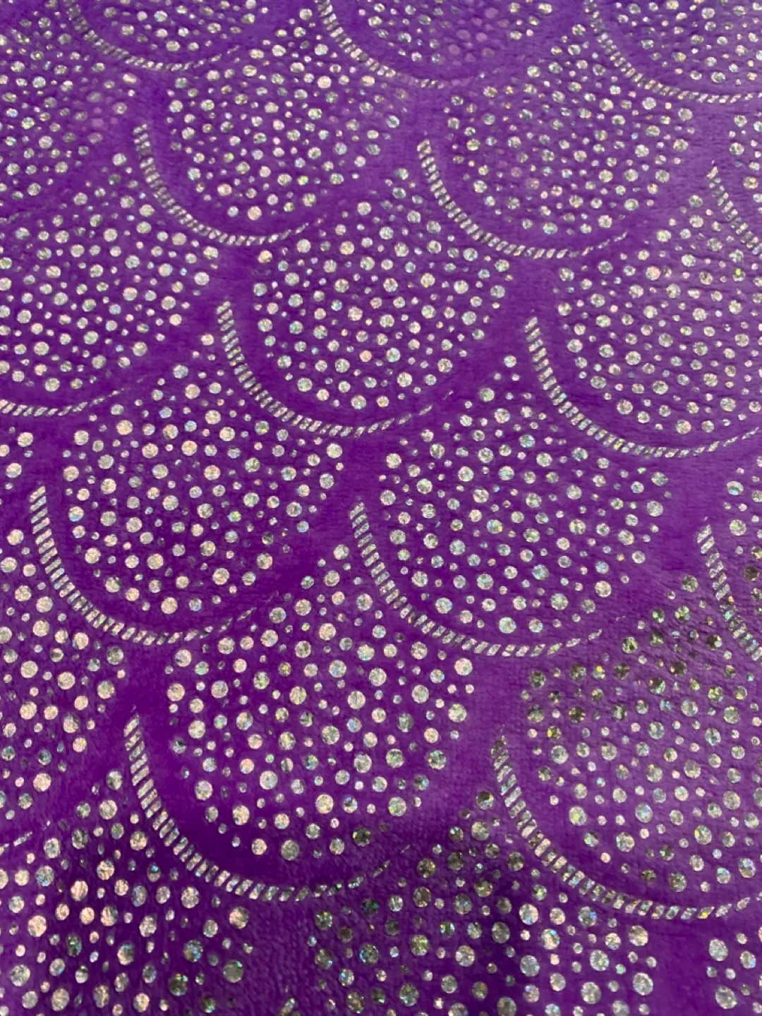 Purple Mermaid Tail Blanket image indicator(2)