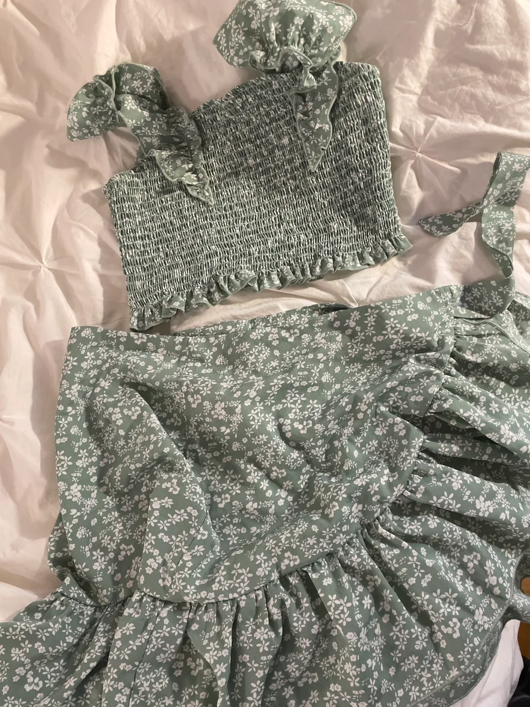 Summer set skirt top thumbnail