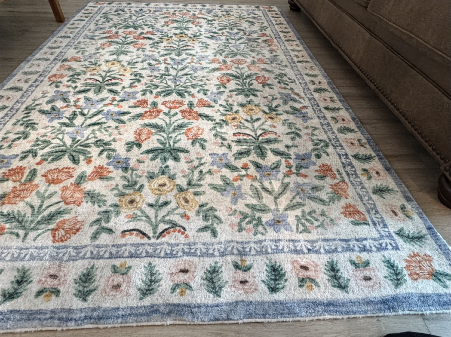 Floral Patterned Area Rug - photo 2