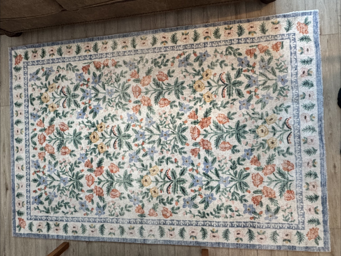 Floral Patterned Area Rug - photo 3