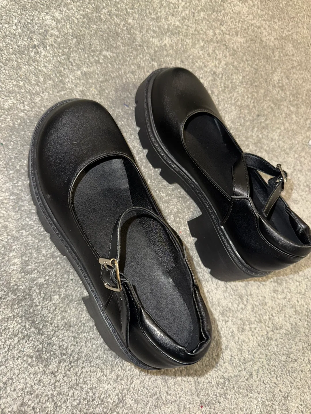 Black Platform Shoes - Size 8 thumbnail