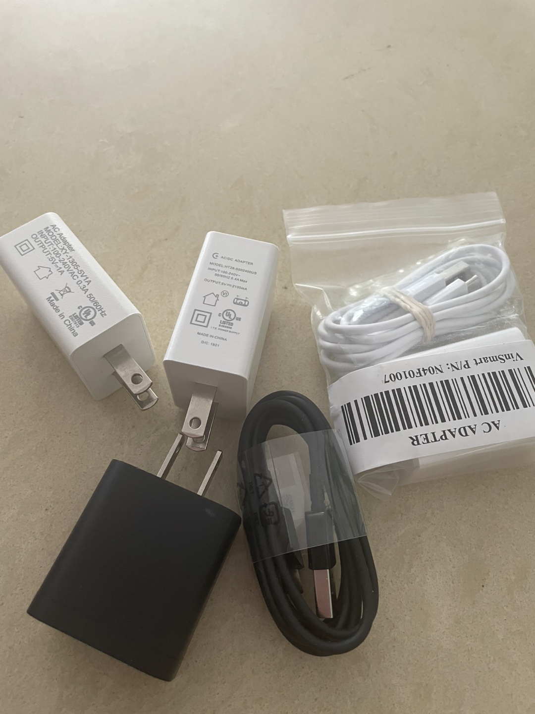 Charger and Cable Set