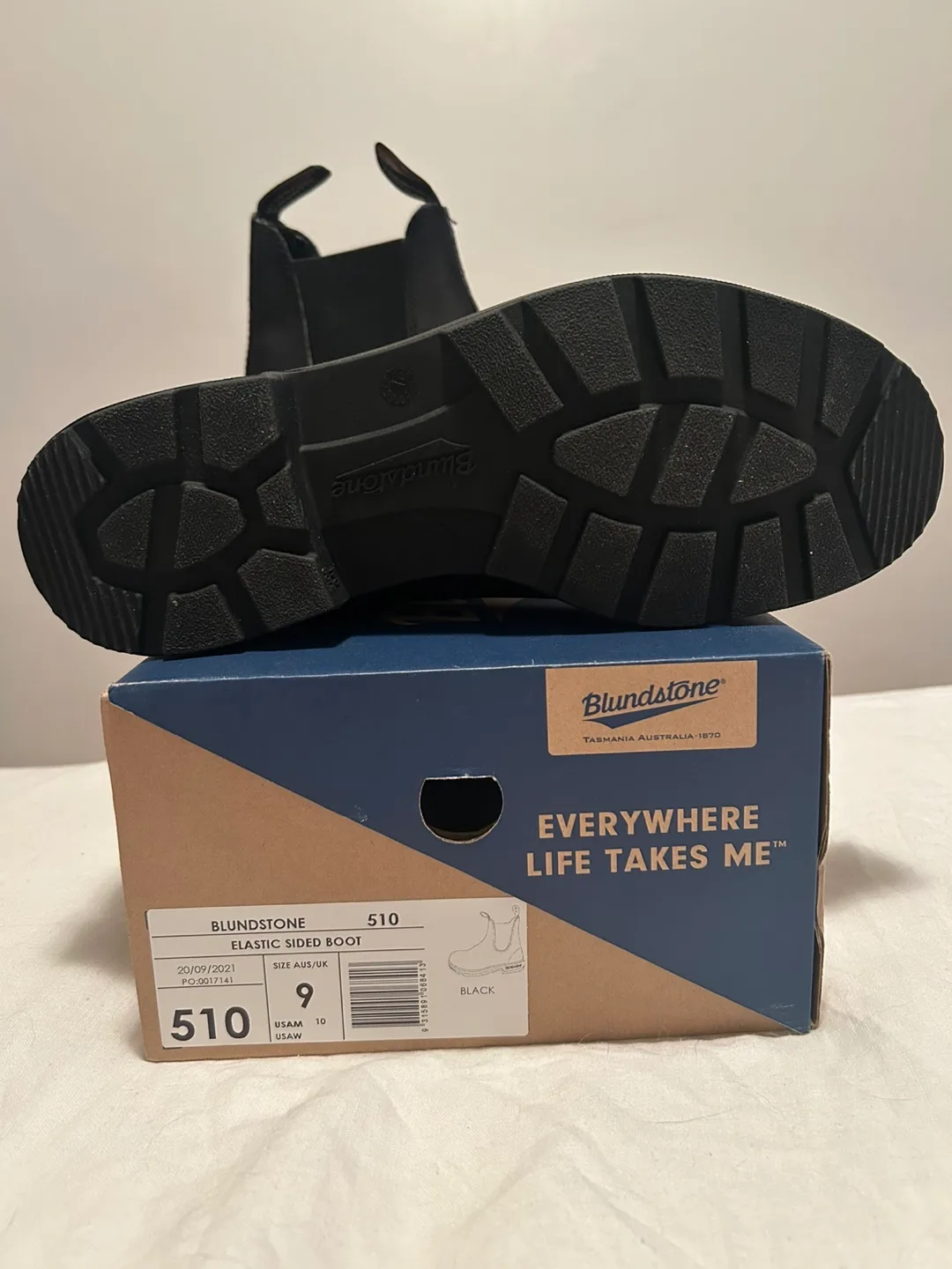 Blundstone 510 Elastic Sided Boot - Black, US Size 10 thumbnail