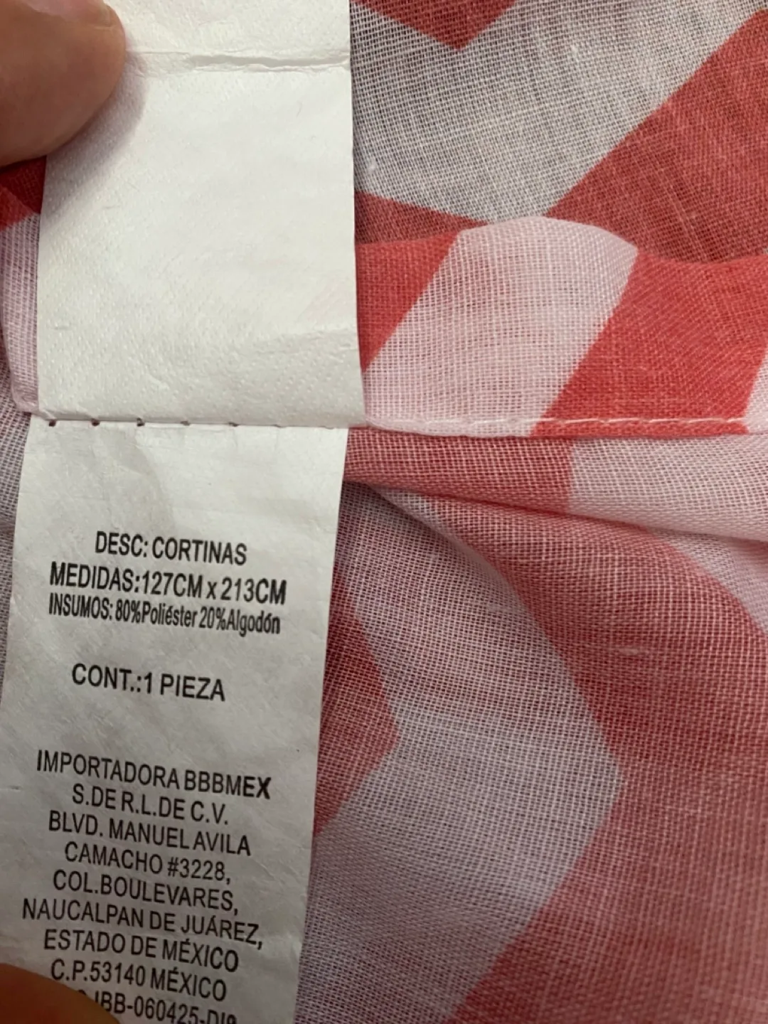 Chevron Pattern Curtains - 127cm x 213cm image indicator(3)