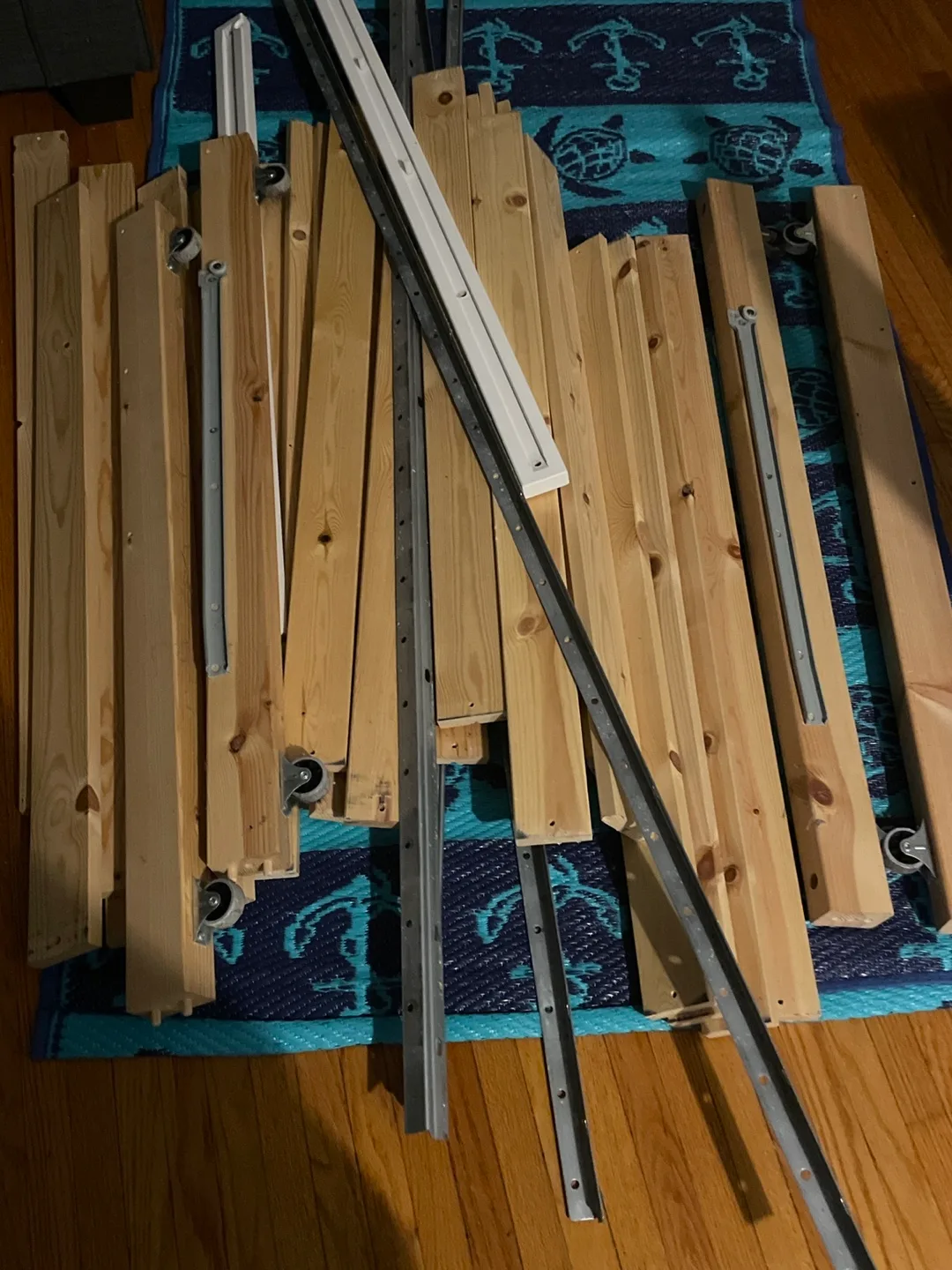 Ikea White Daybed with Storage Drawers image indicator(5)