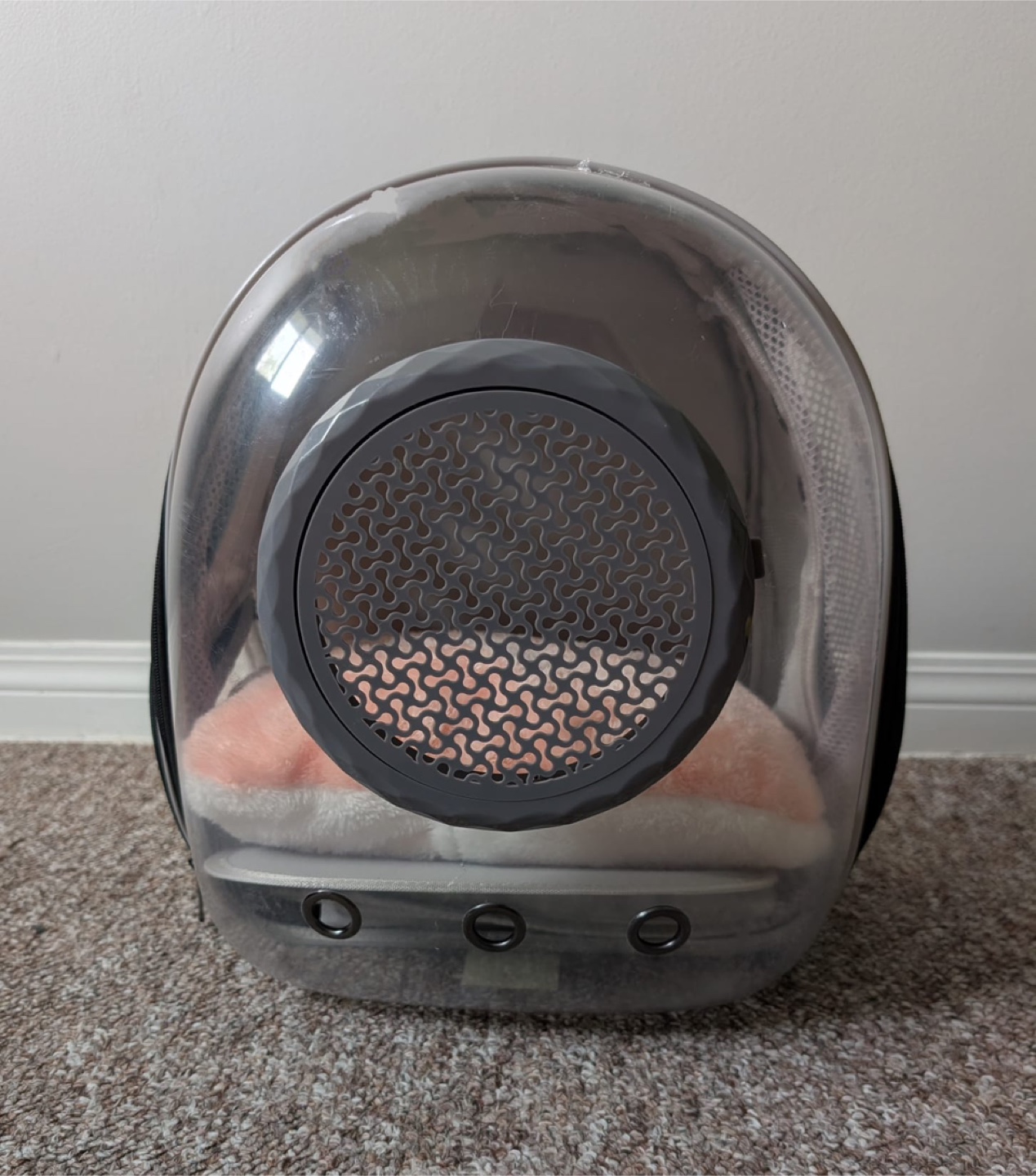 Pet Carrier Backpack - Space Capsule Design