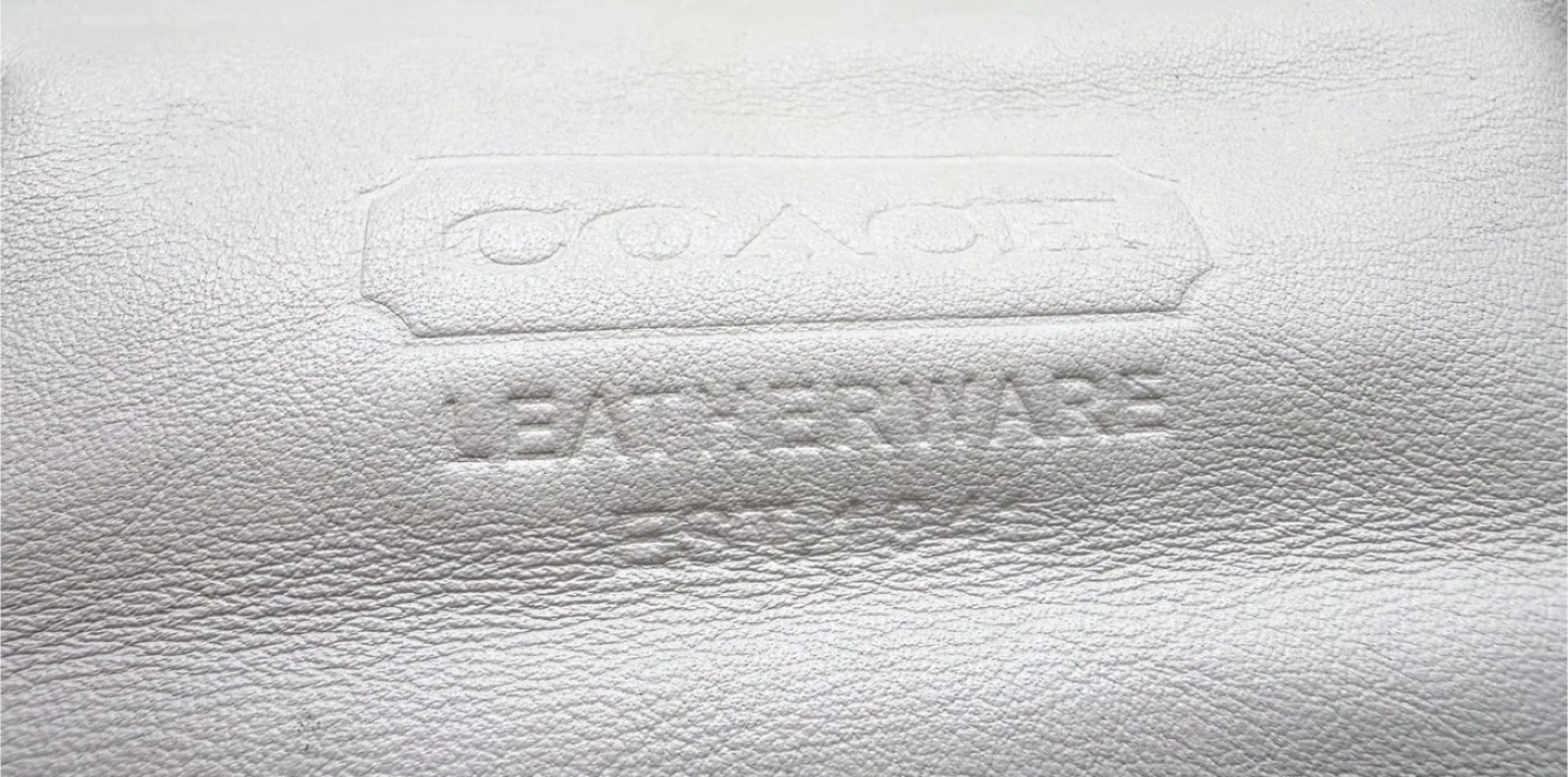 Coach Leatherware White Handbag image indicator(2)