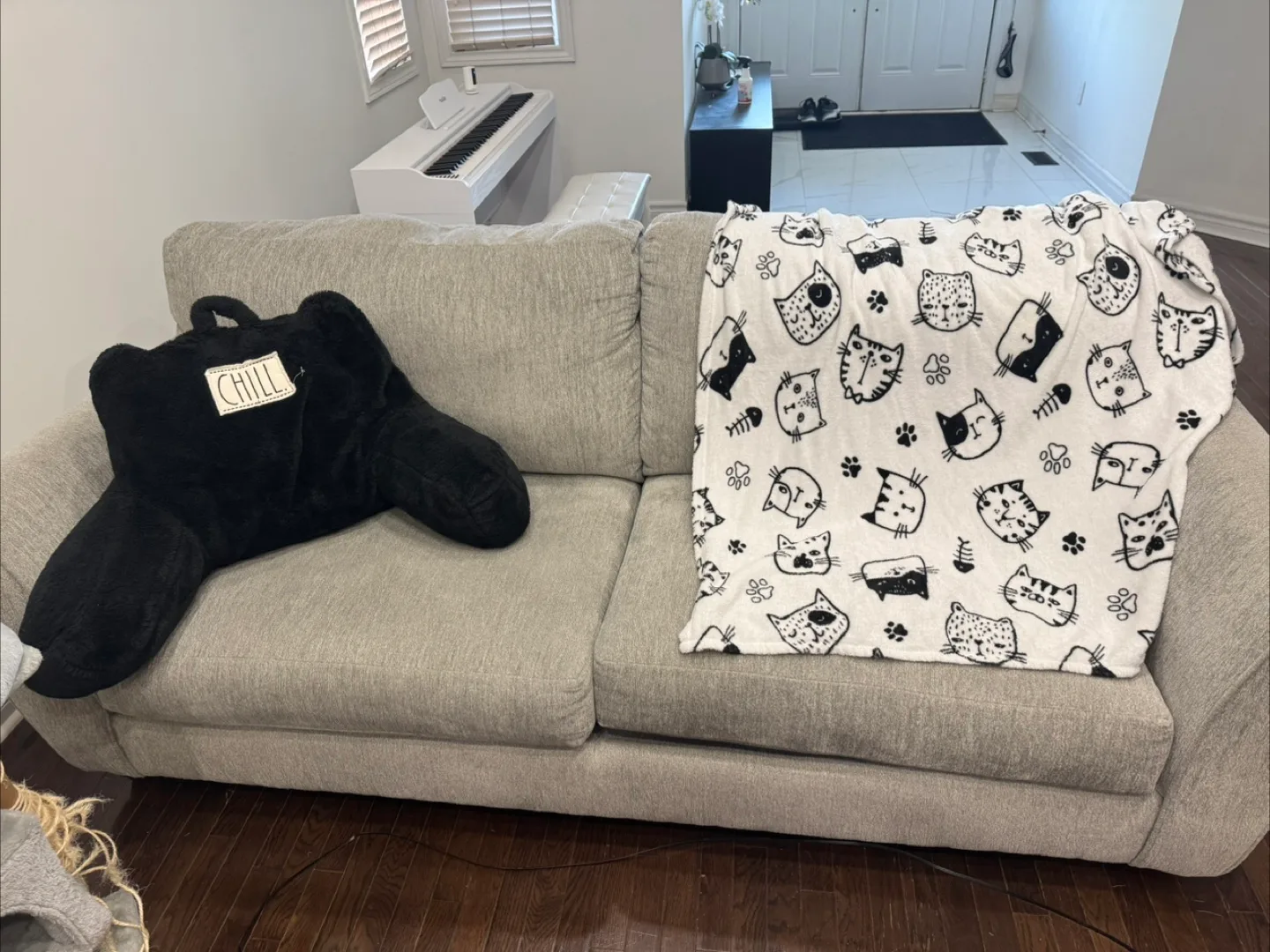 Light Grey Sofa (TWO of them) thumbnail