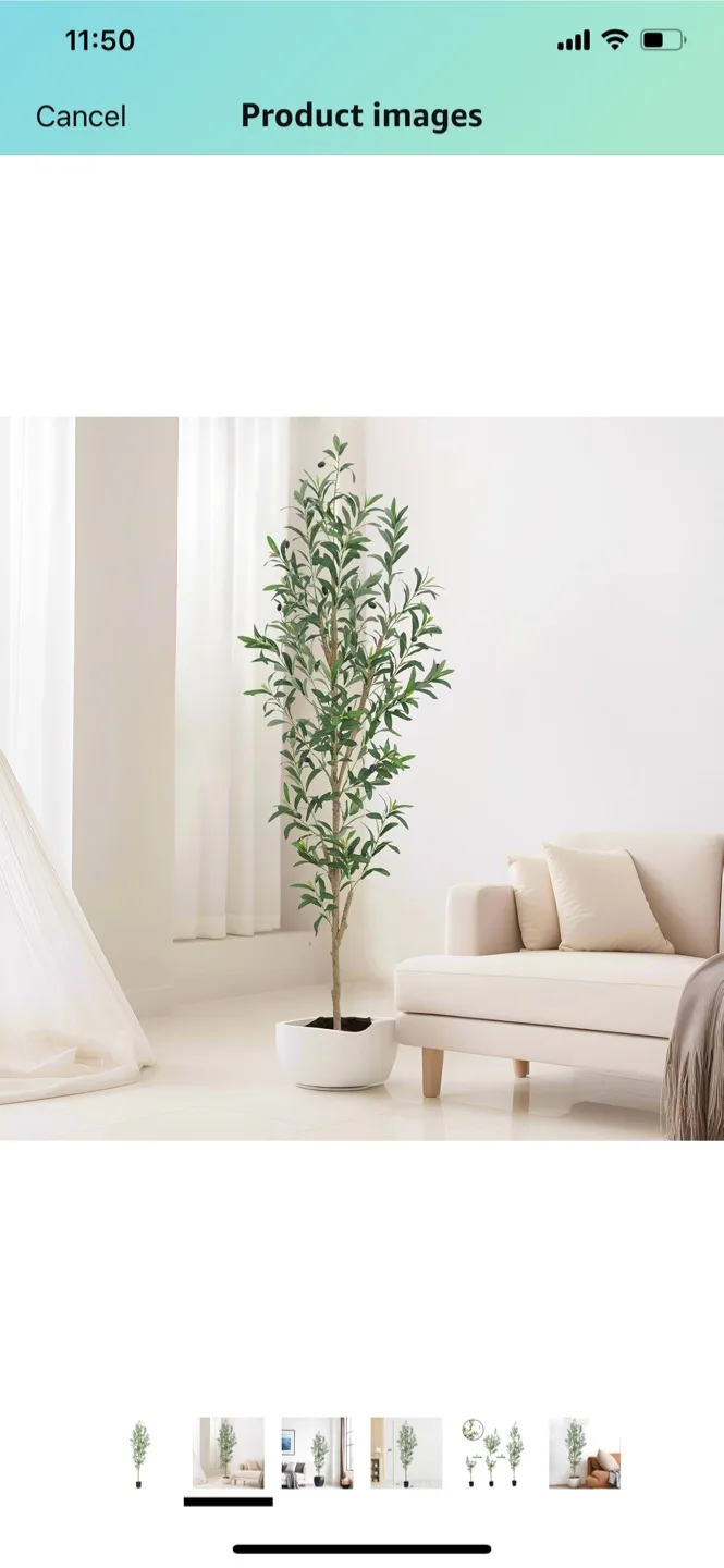 Faux Olive Tree - Indoor/Outdoor Decor image indicator(4)