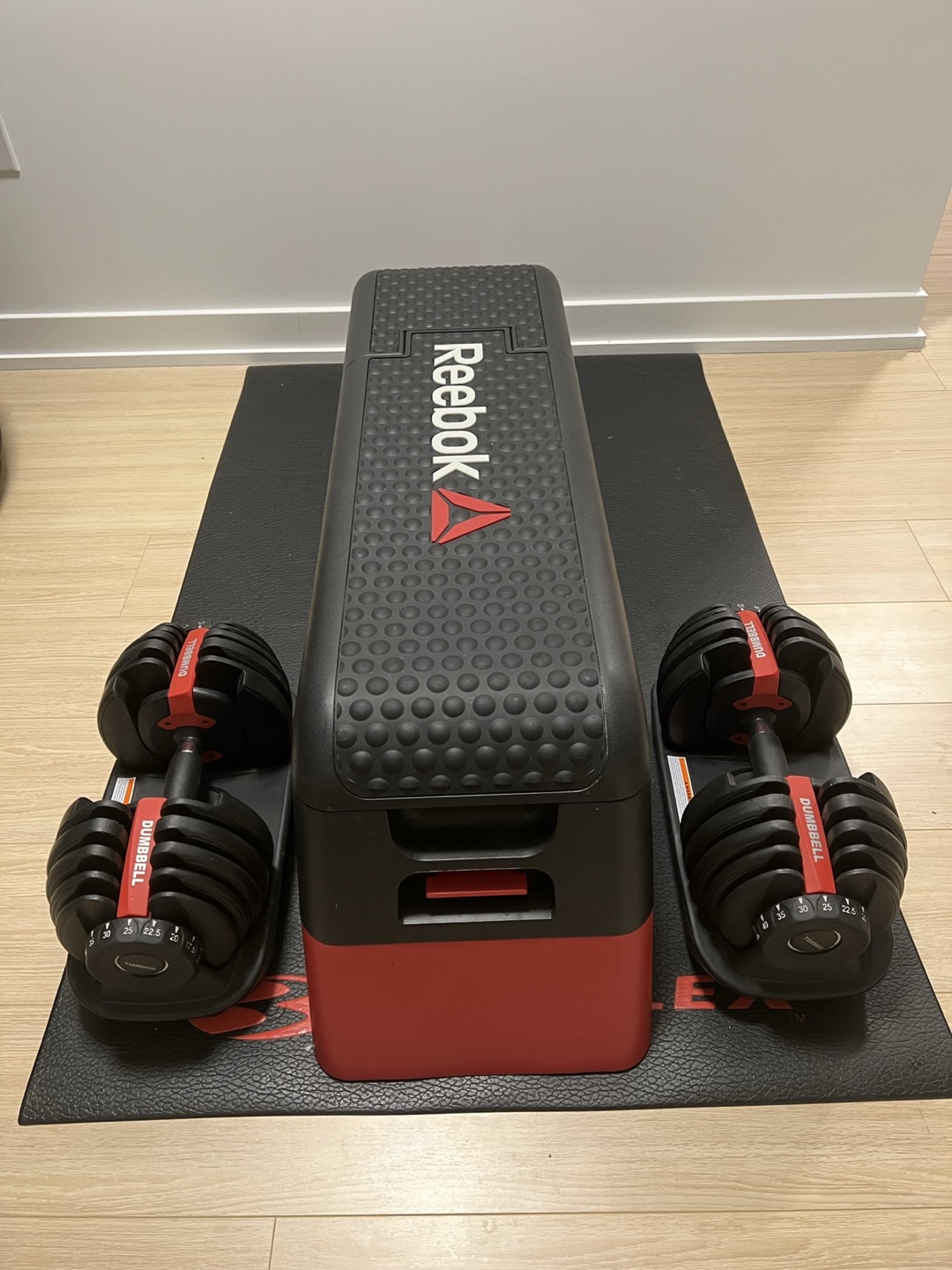 2 Adjustable Dumbbell Set - 5 to 52.5 LB