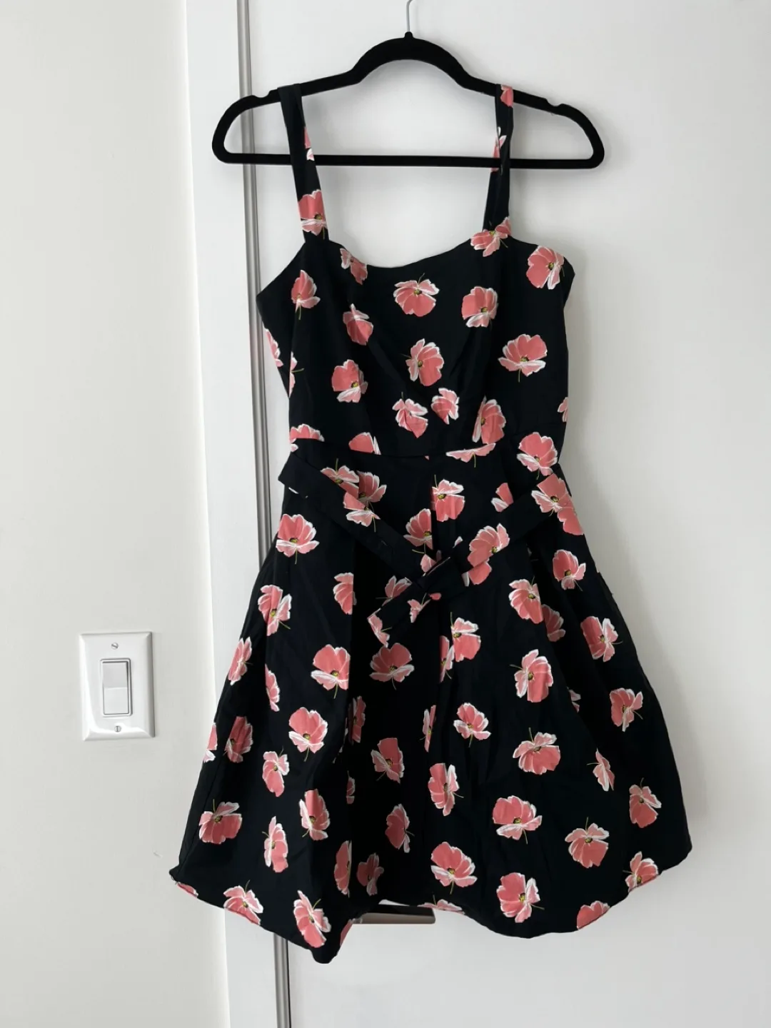 Red Herring Floral Dress - Size 14 thumbnail