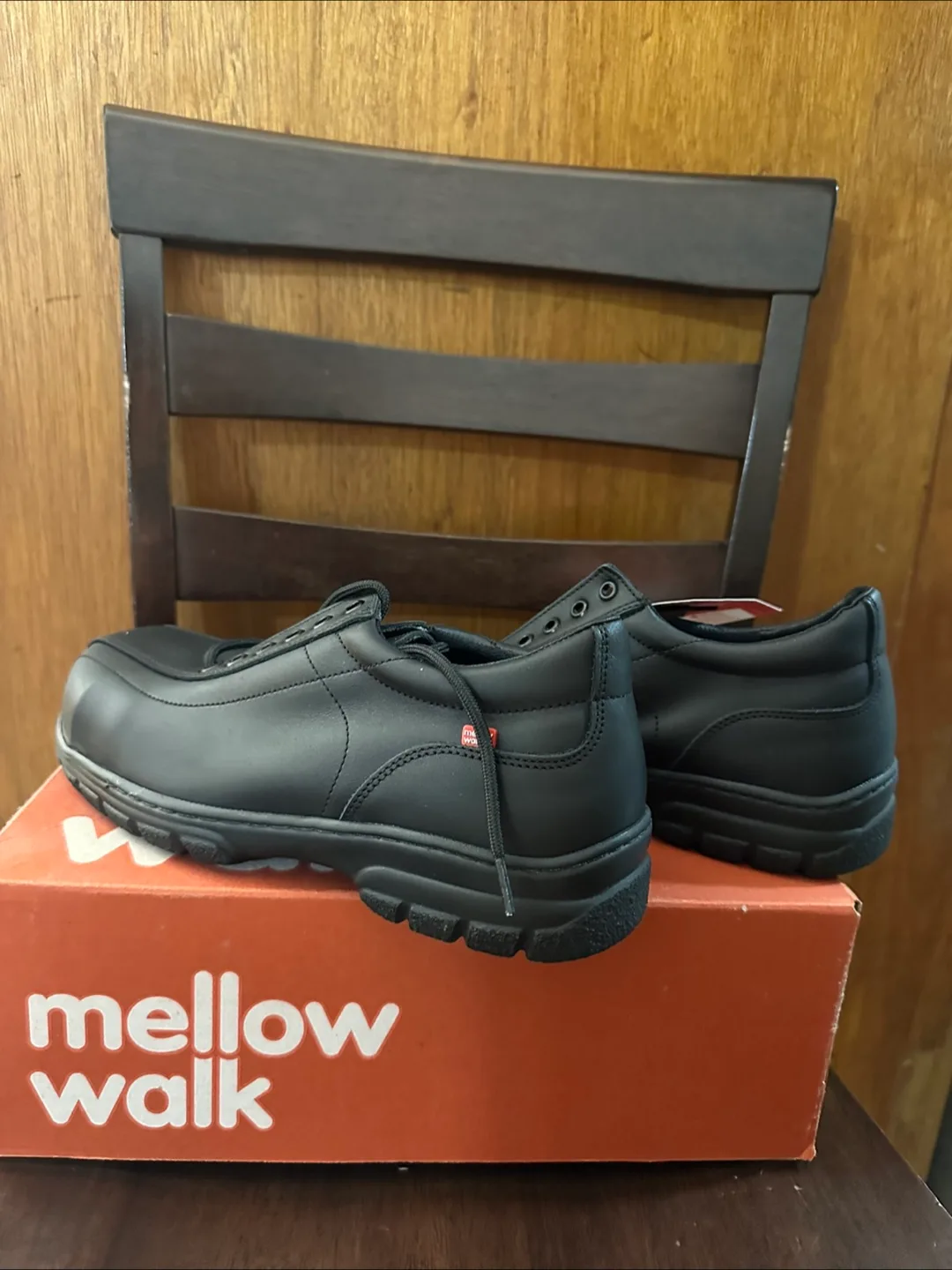 Mellow Walk Quentin 570239BLK Safety Shoes - Size 7 thumbnail