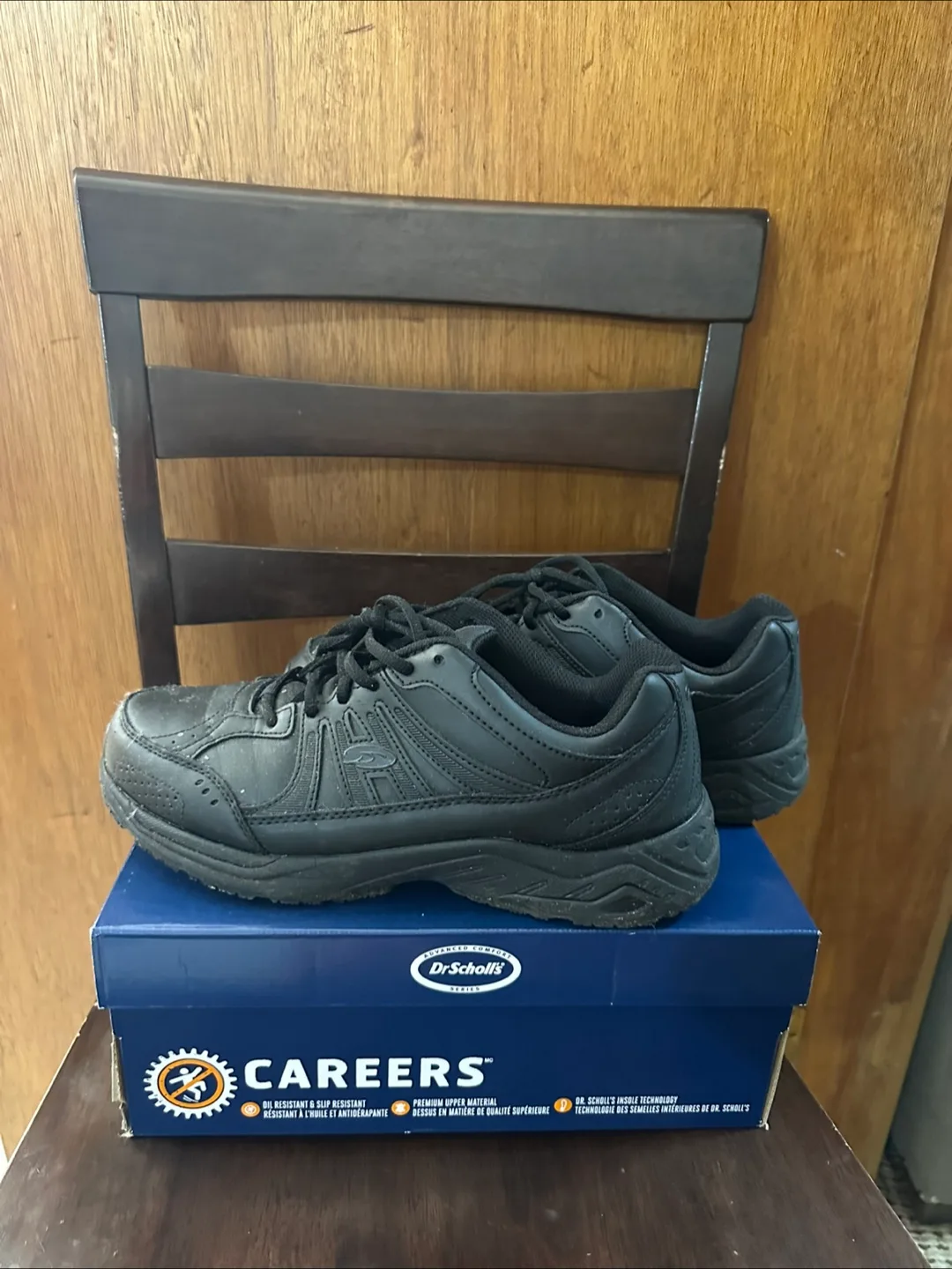 Dr. Scholl's Titan Work Shoes - Black, Size 9.5 thumbnail
