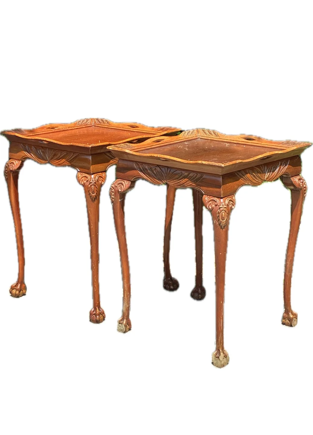 Vintage / Antique Wooden Side Tables thumbnail