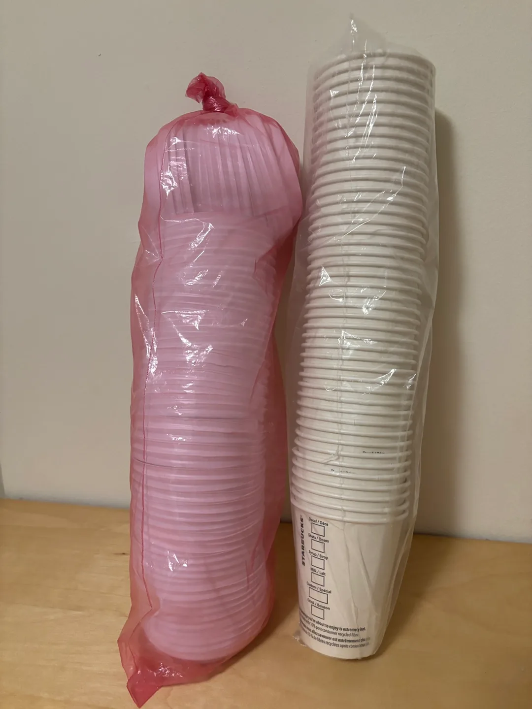 Starbucks Cups and Lids #freecycle thumbnail