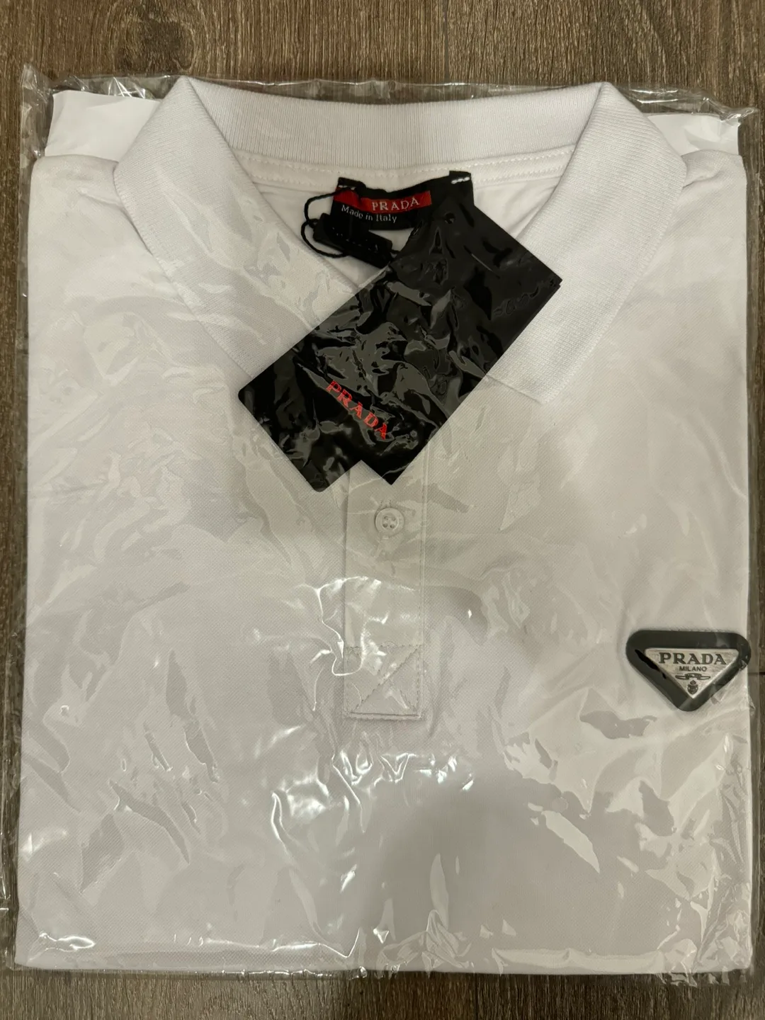 Prada White Polo Shirt image indicator(2)