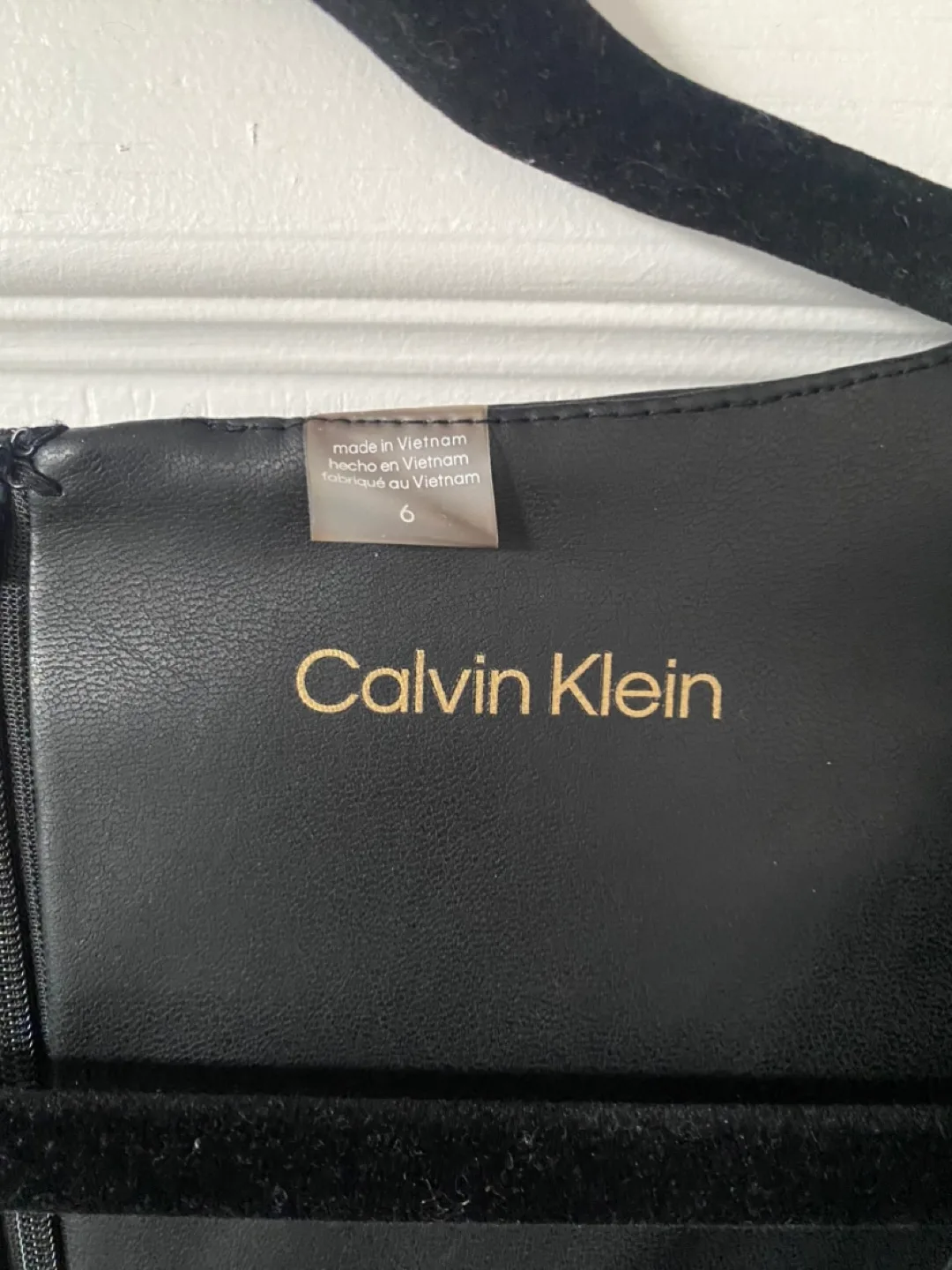 Calvin Klein Black jumpsuit- Size 6 thumbnail