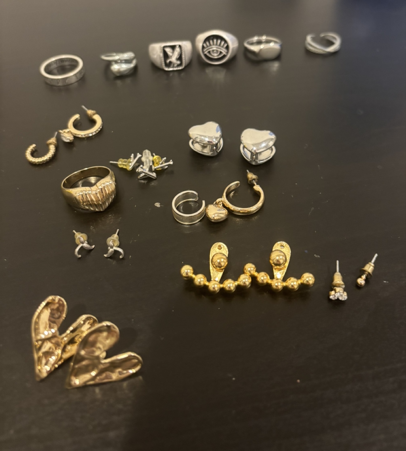 🩵Assorted Rings and Earrings