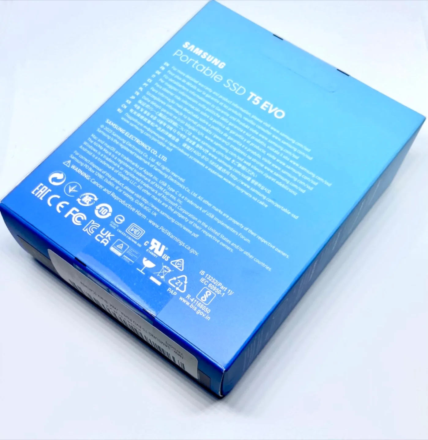 New & Sealed Samsung Portable SSD T5 EVO 4TB image indicator(2)