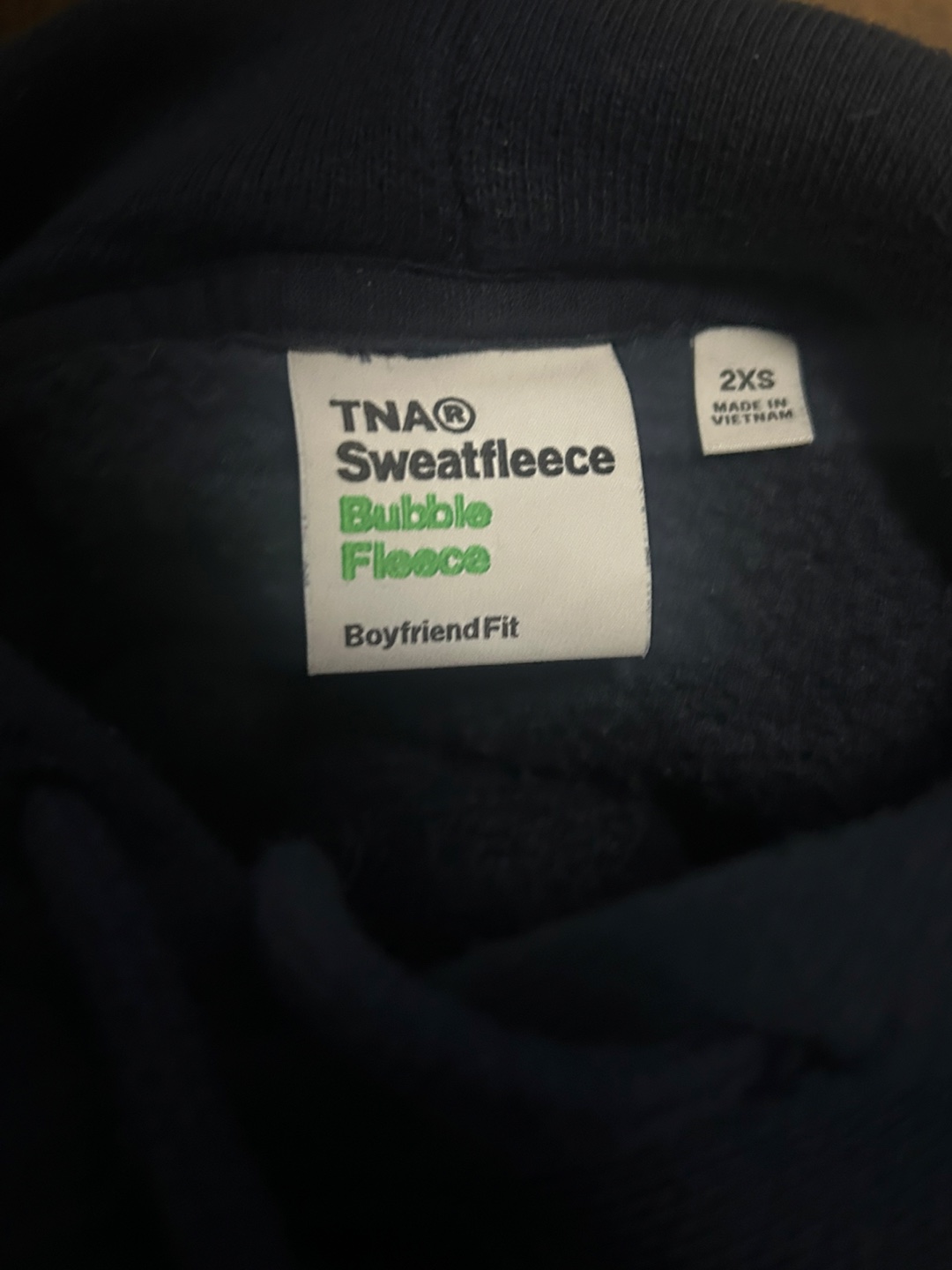 TNA HOODIE- 2XS fits like a size small - photo 3