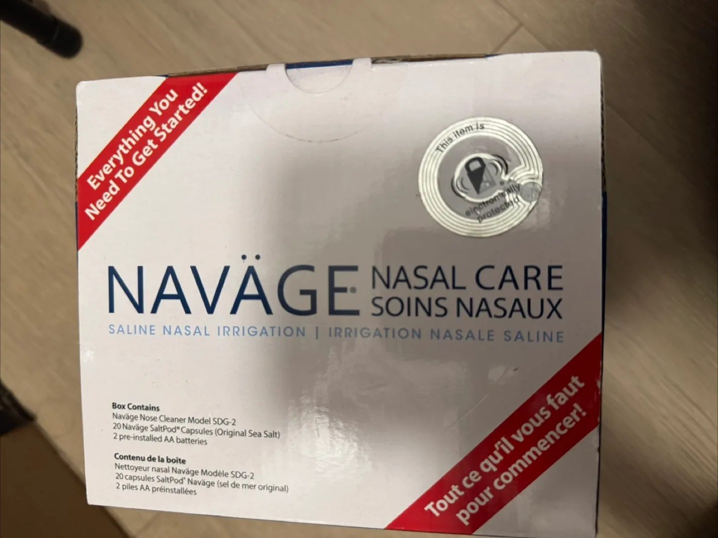 Navage Starter Bundle - - Saline Nasal Rinse Kit image indicator(3)