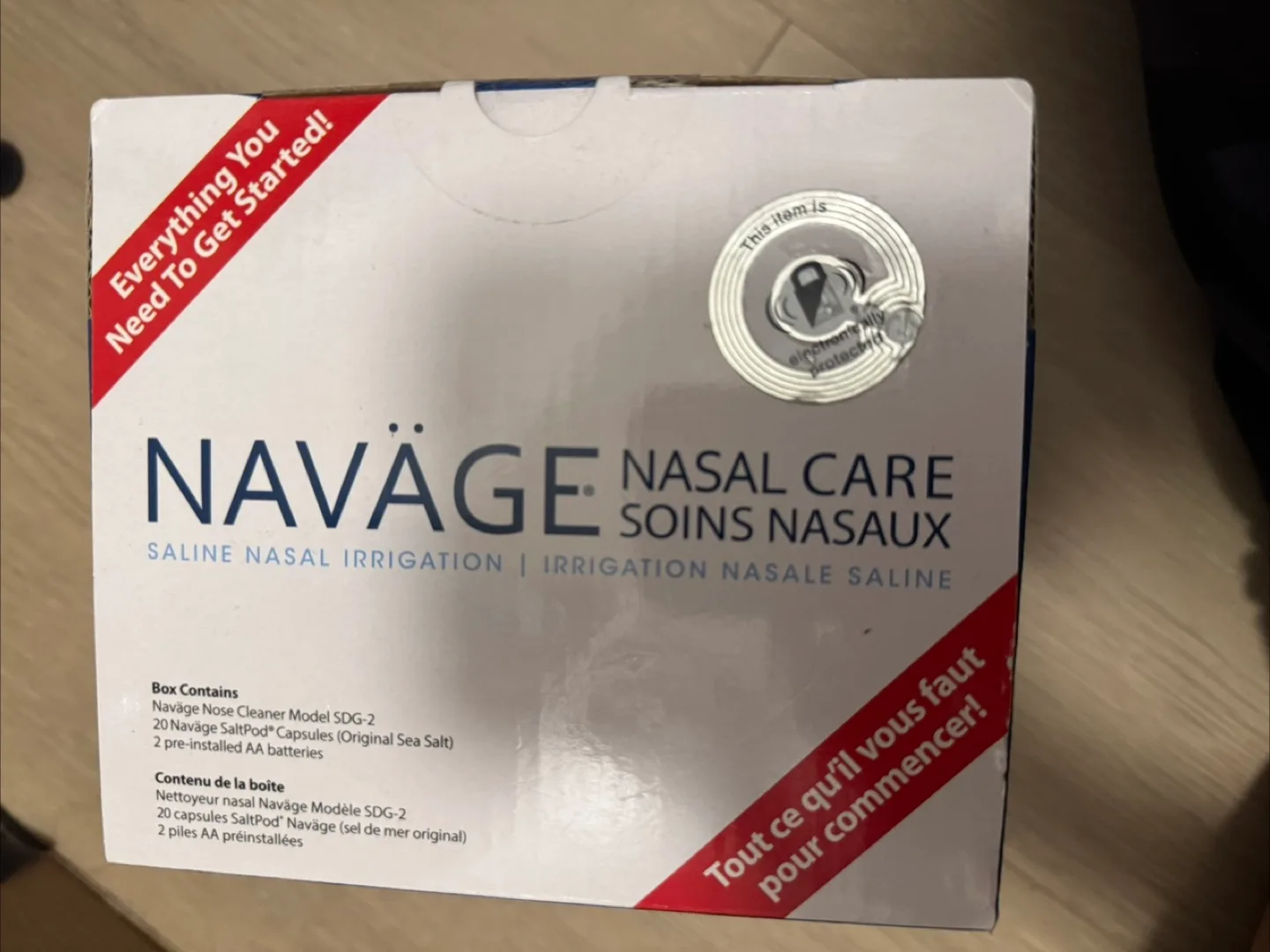 Navage Starter Bundle - - Saline Nasal Rinse Kit image indicator(4)