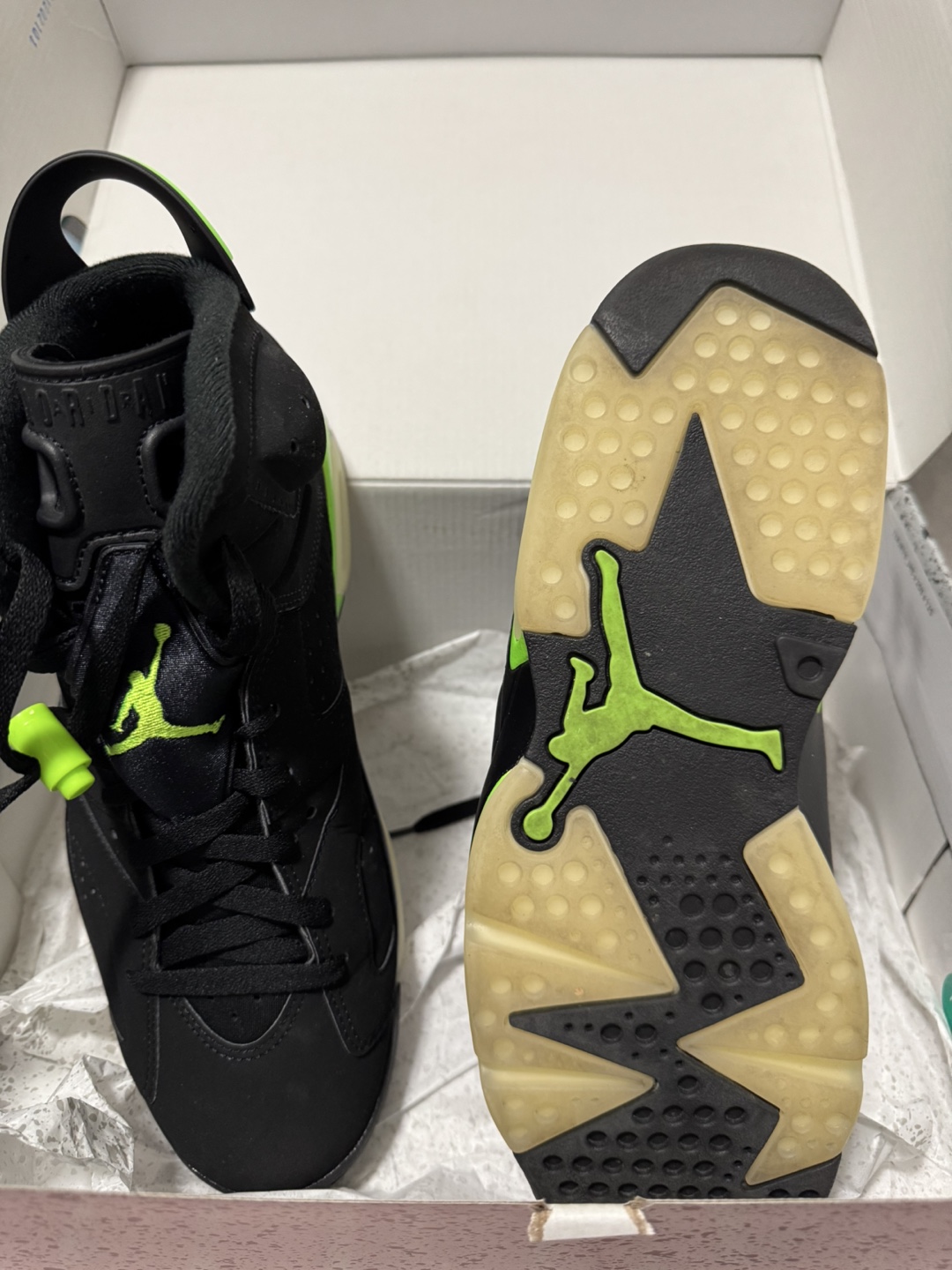 Air Jordan Retro 6 Electric Green