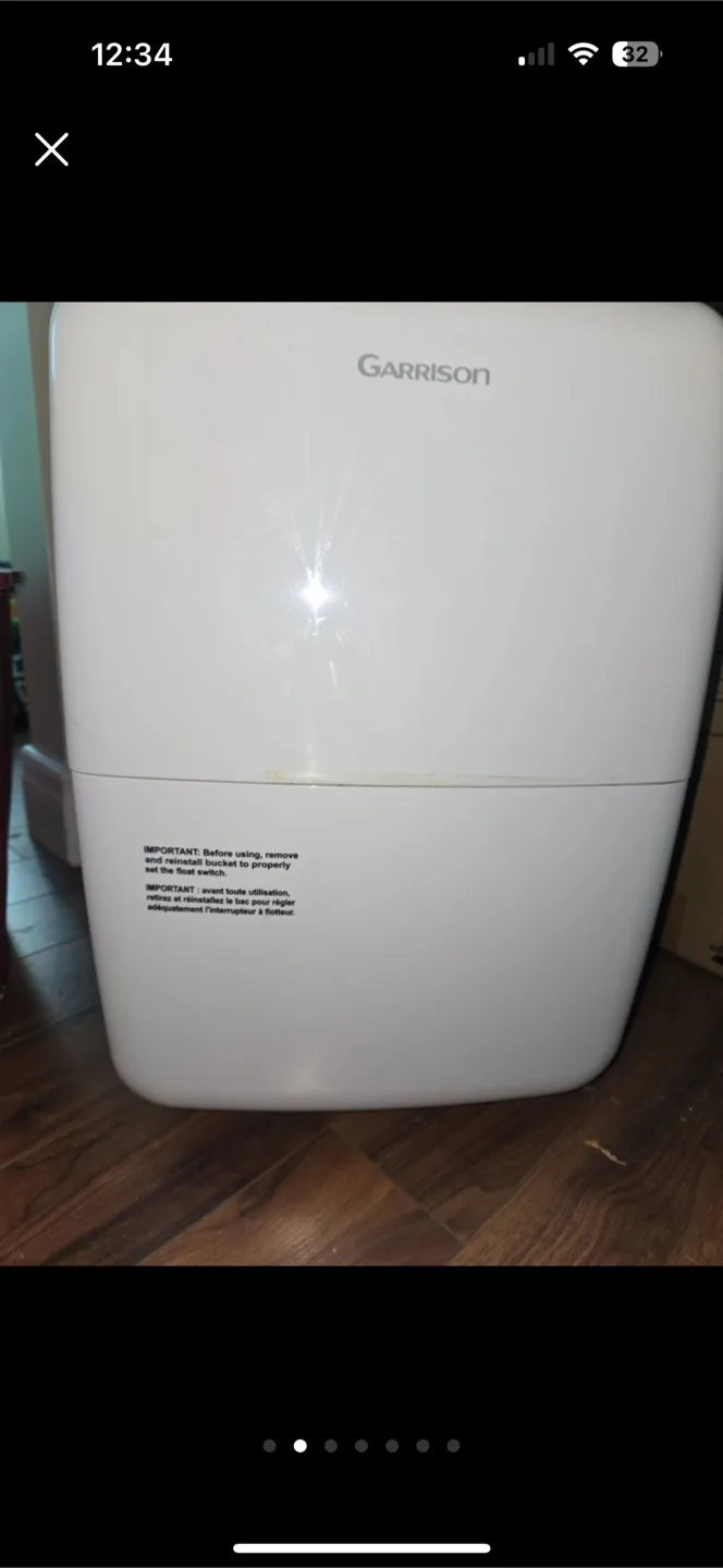 Garrison Dehumidifier - 28 pints image indicator(2)