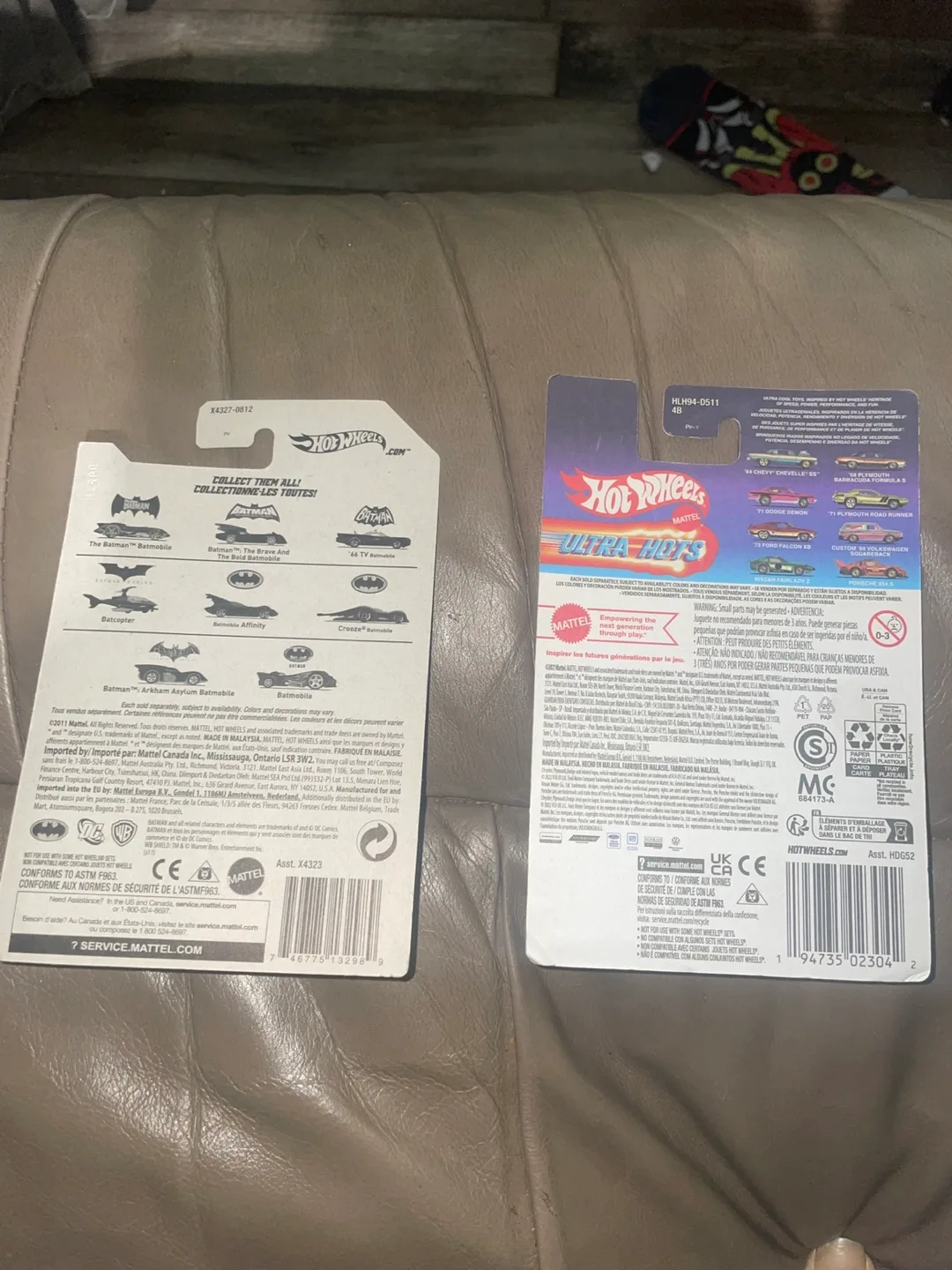 Old vintage Hot Wheels Diecast Cars Lot - Batman, Jiffy Lube image indicator(8)