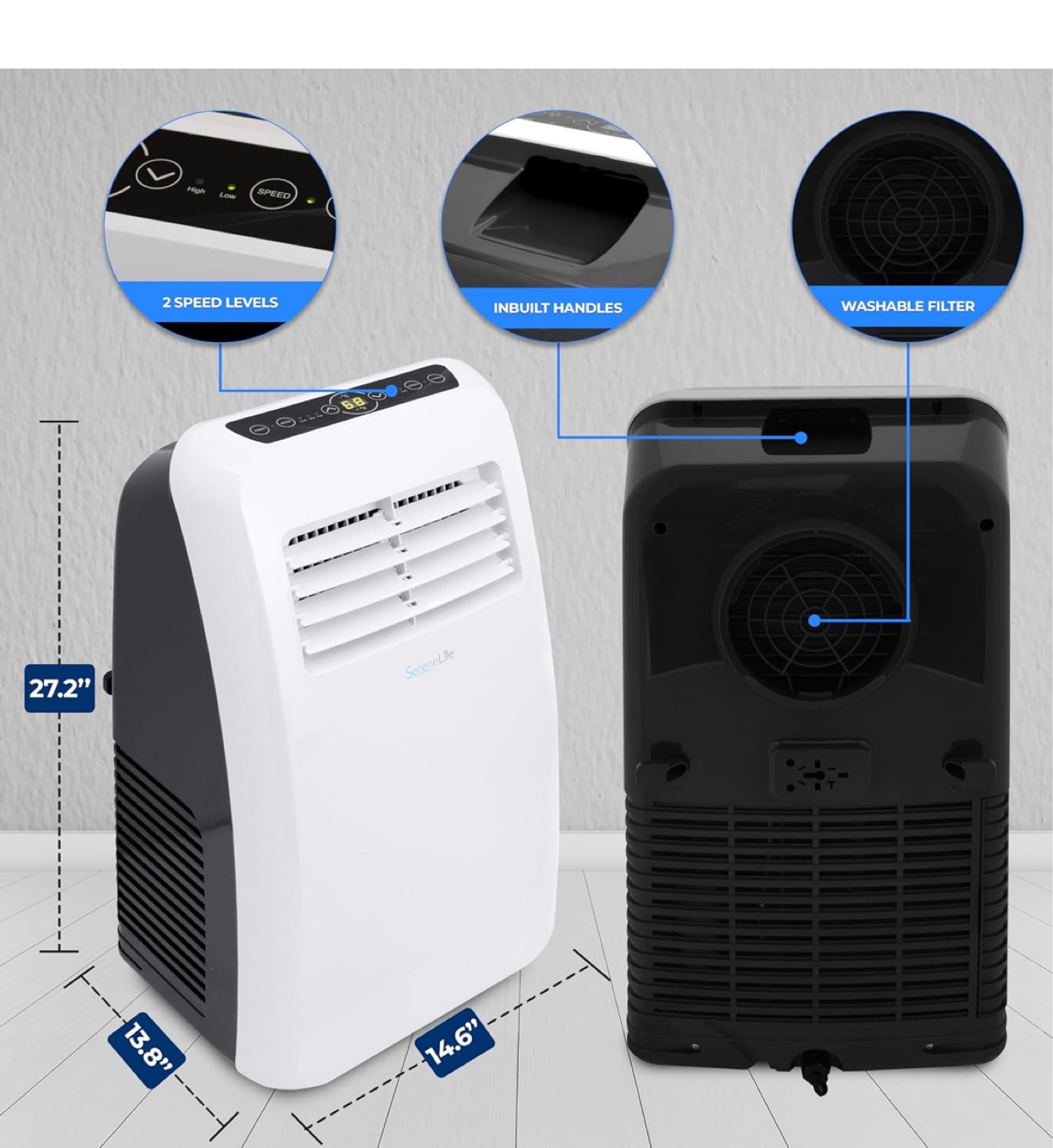SereneLife 3-in-1 Portable Air Conditioner - photo 4