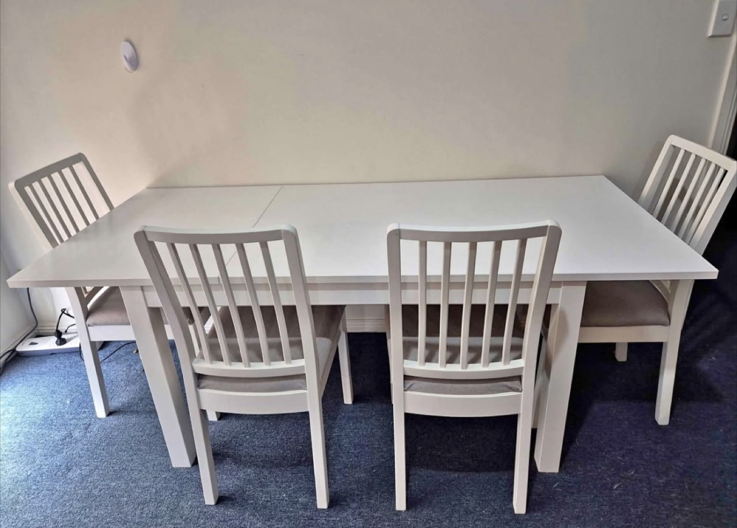 Can deliver—Ikea extendable table and 4 chairs.