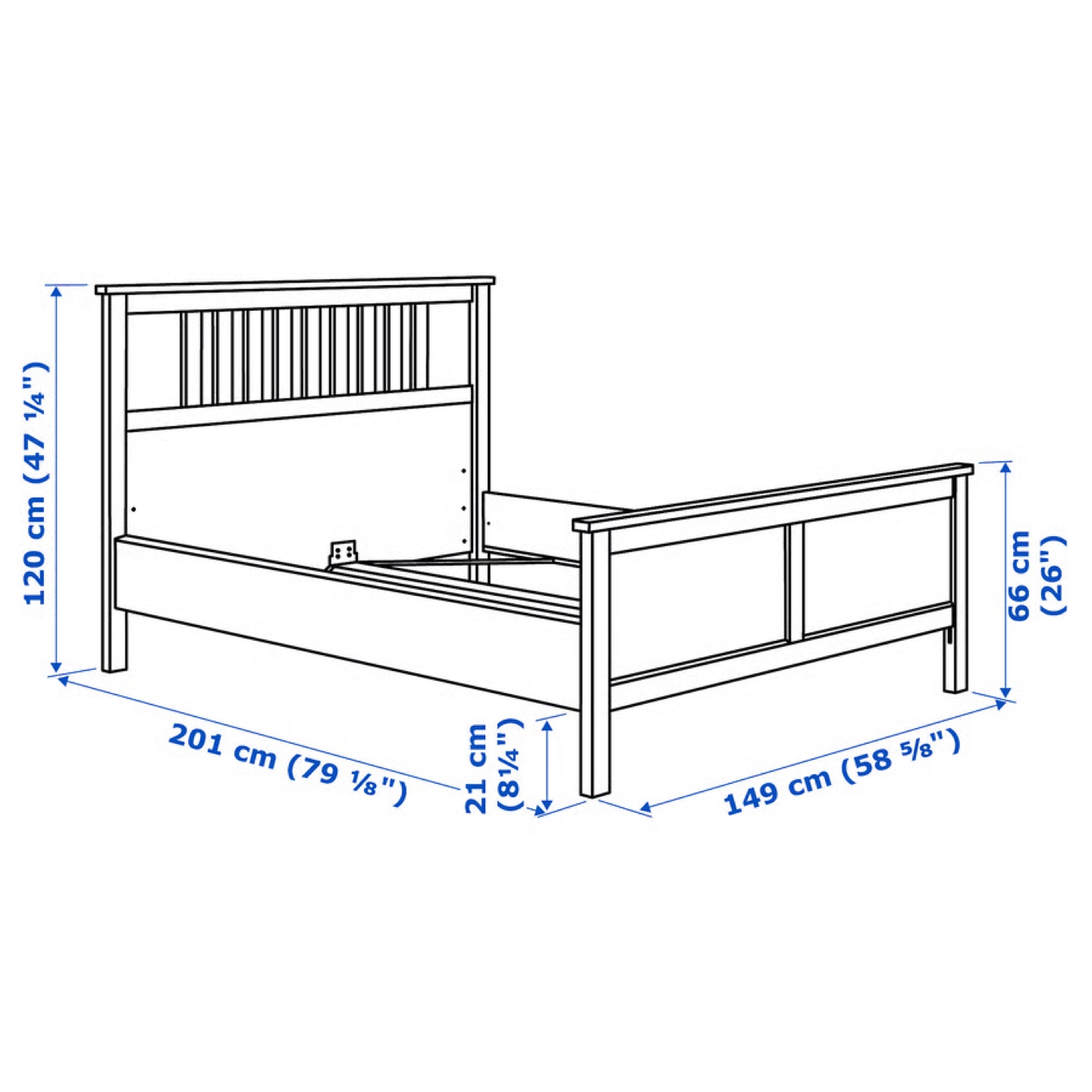 IKEA Hemnes Bed Frame - photo 3