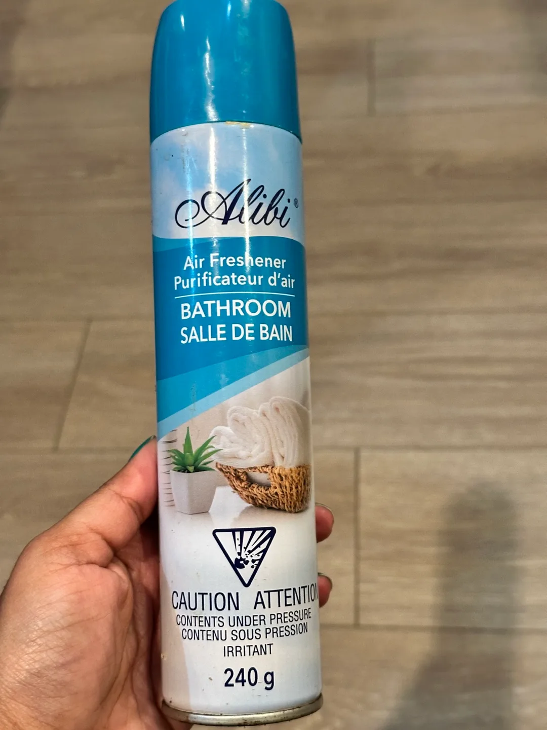 Alibi Bathroom Air Freshener #freecycle thumbnail