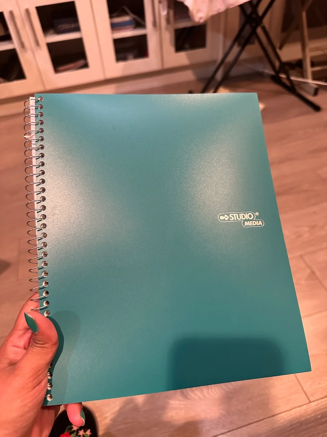 Go Studio Media Teal Notebook #freecycle thumbnail