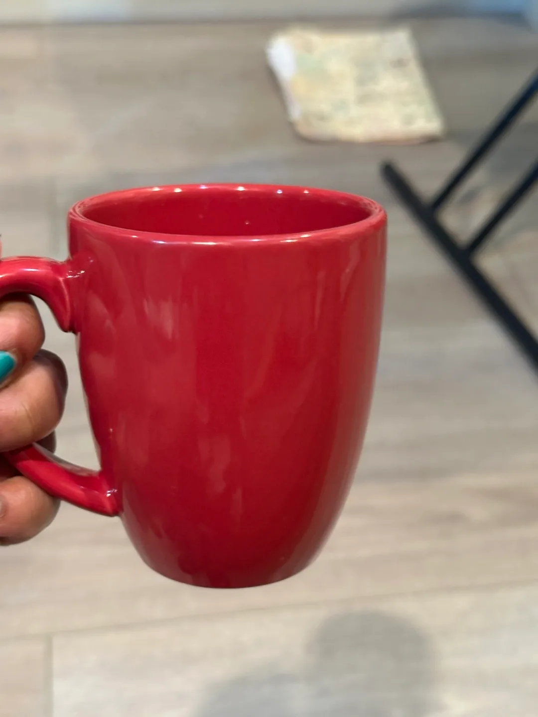 Red Ceramic Mug #freecycle thumbnail