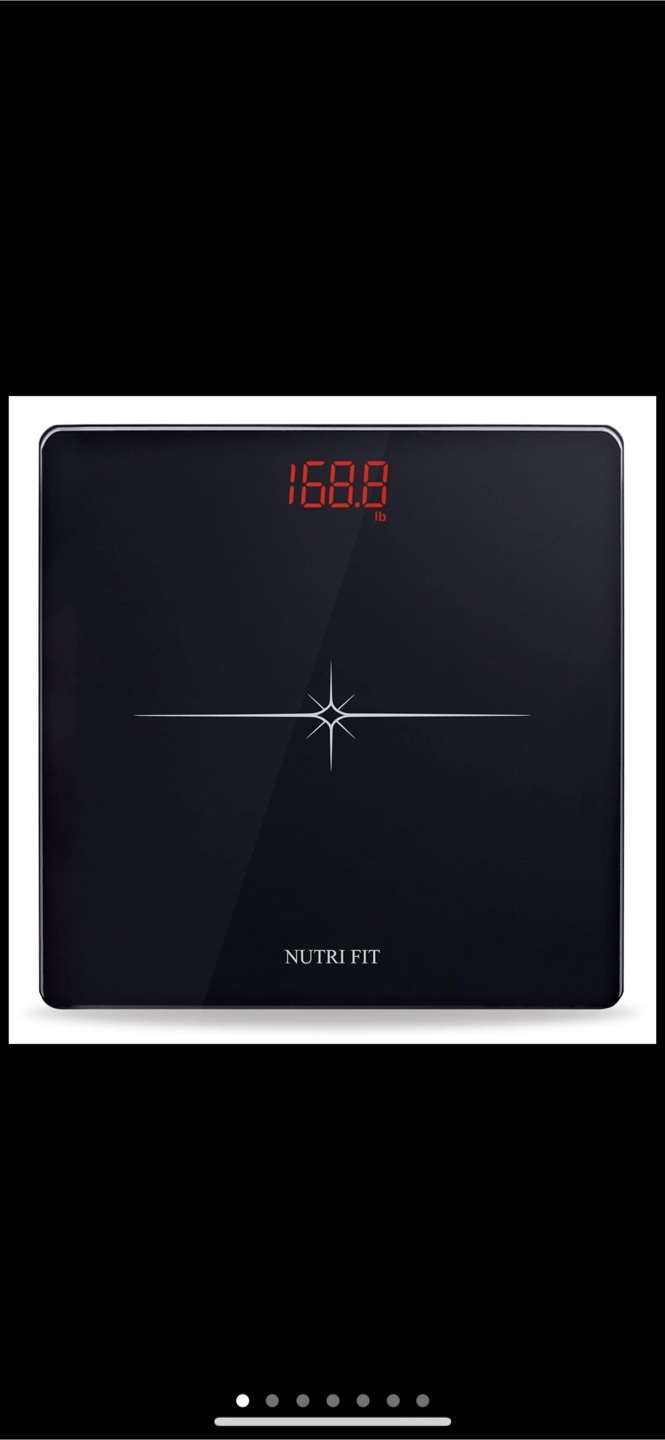 Nutri Fit Digital Scale - Black
