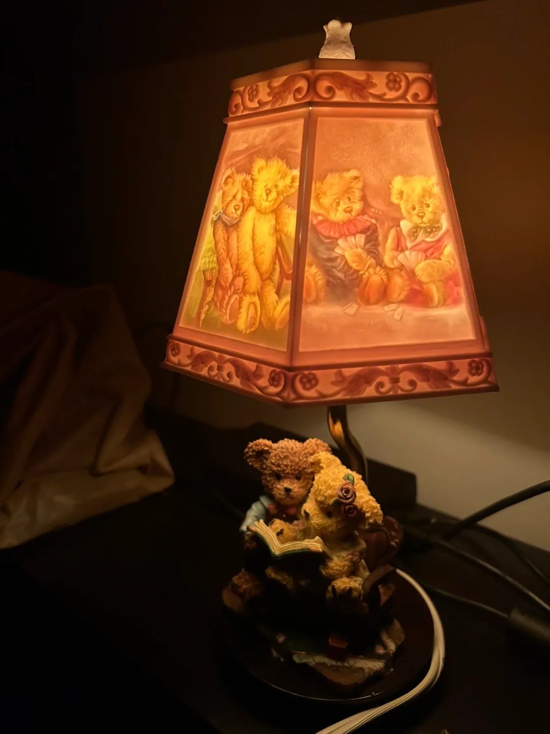 Vintage Teddy Bear Table Lamp thumbnail