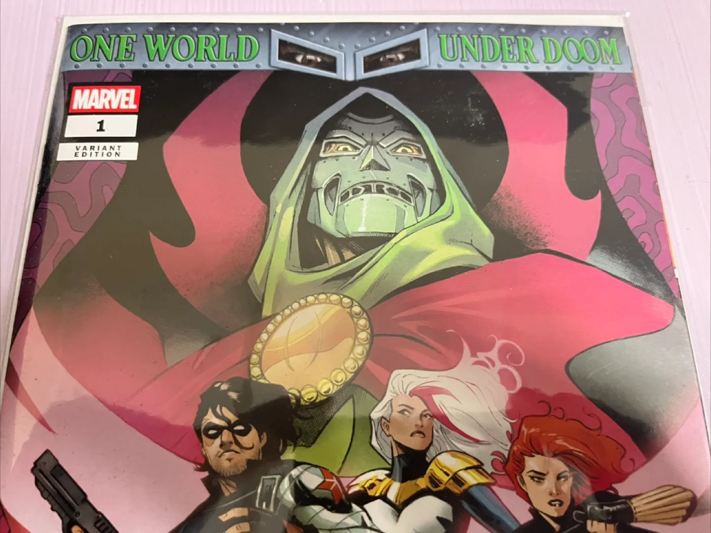 Marvel One World Under Doom Comic Book image indicator(3)