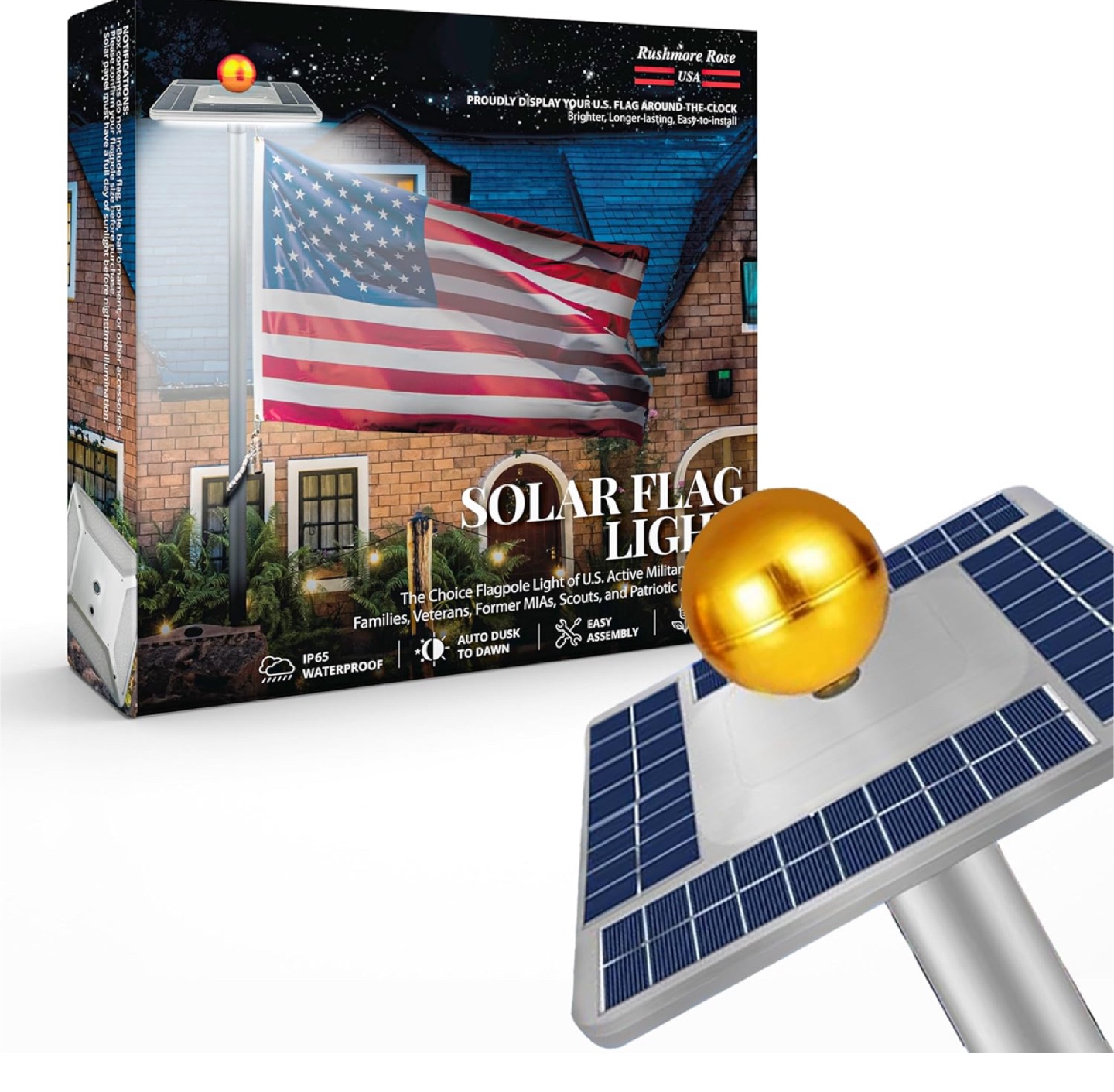Solar flag light - photo 4