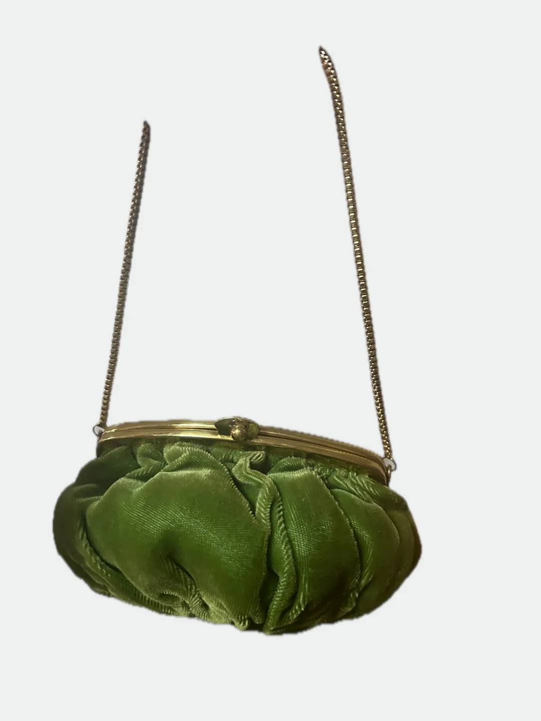 Green Velvet Evening Bag thumbnail