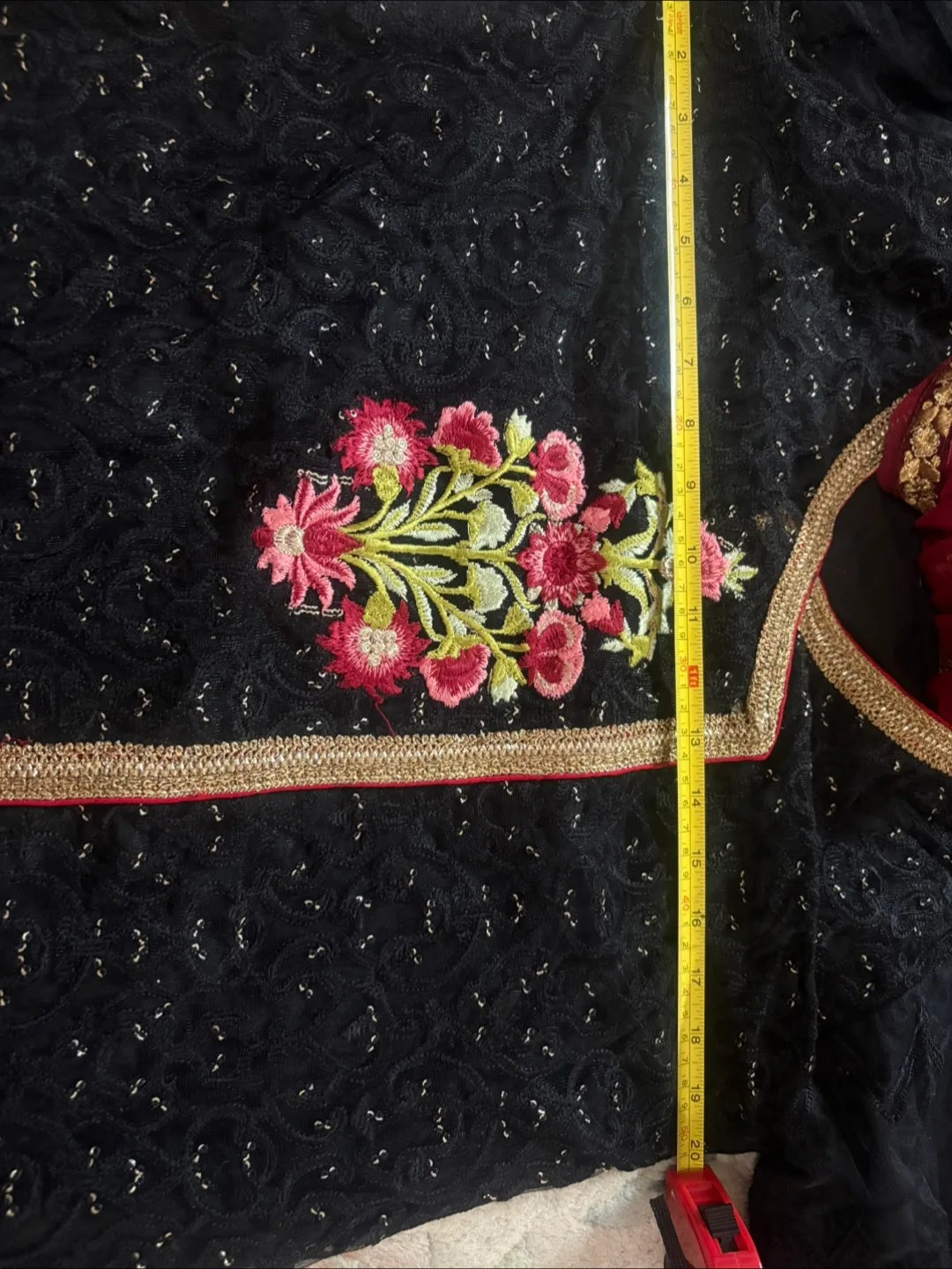 Embroidered Salwar Kameez Set image indicator(8)