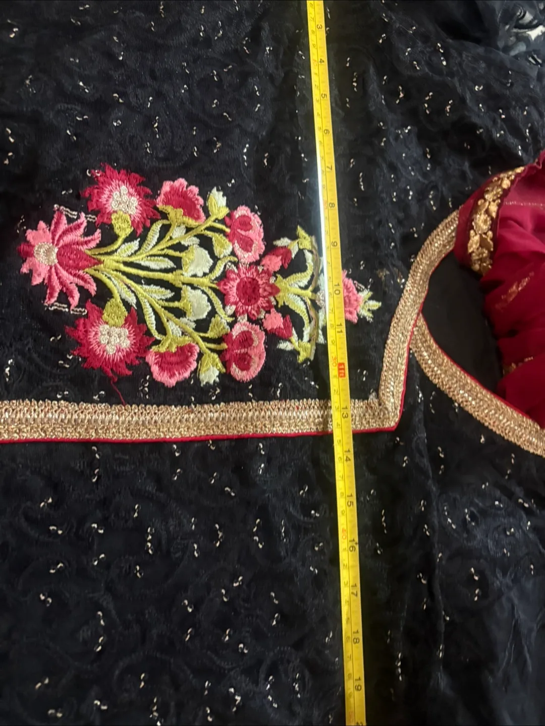 Embroidered Salwar Kameez Set image indicator(9)