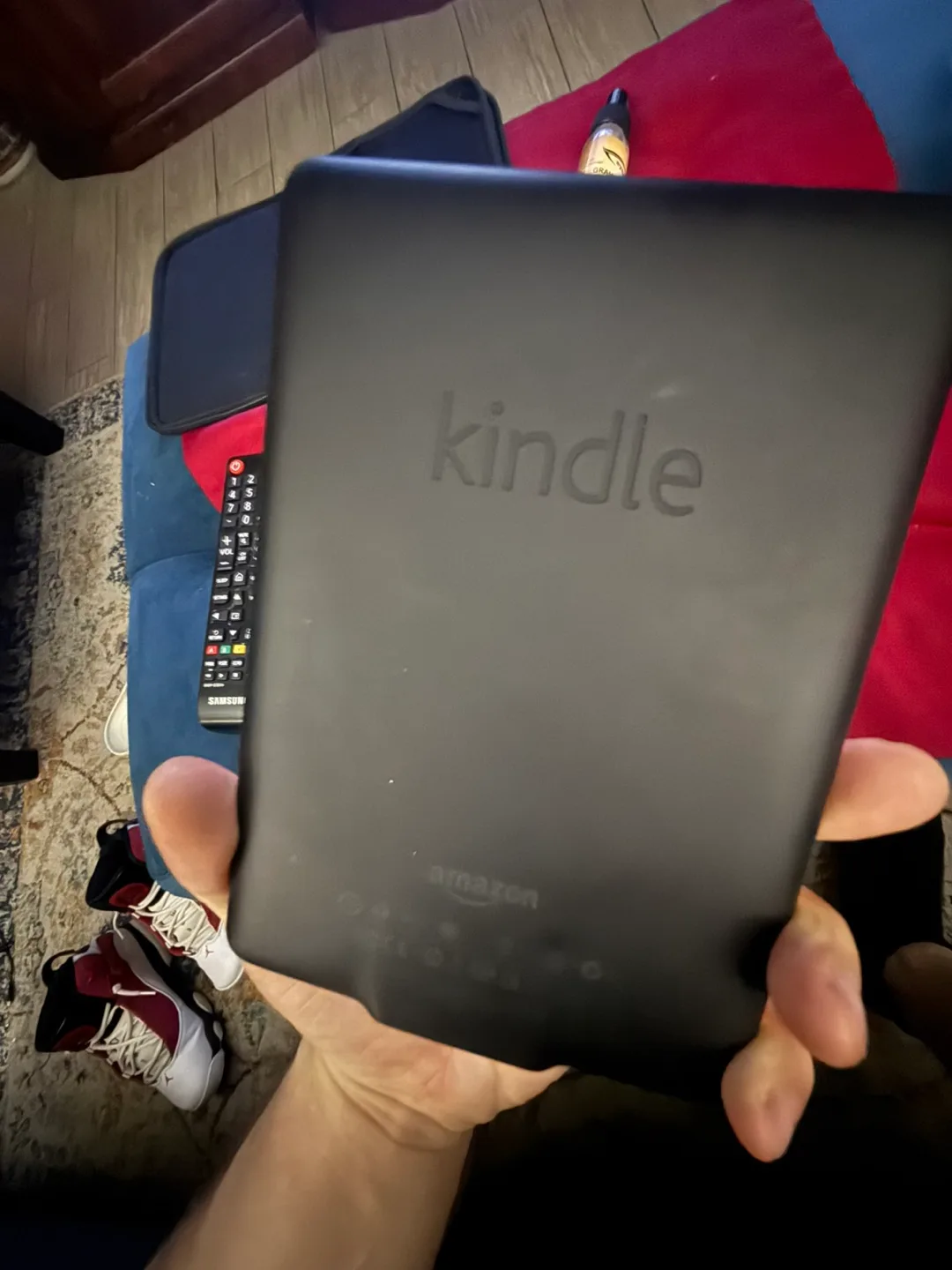 Amazon Kindle e-reader with case thumbnail