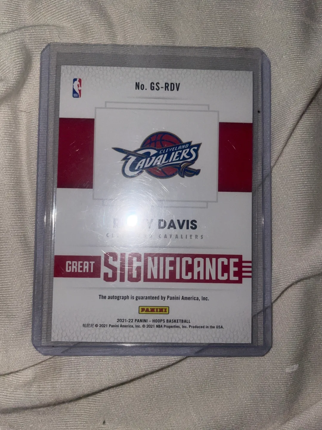 Panini NBA Hoops Autographed Trading Cards image indicator(5)