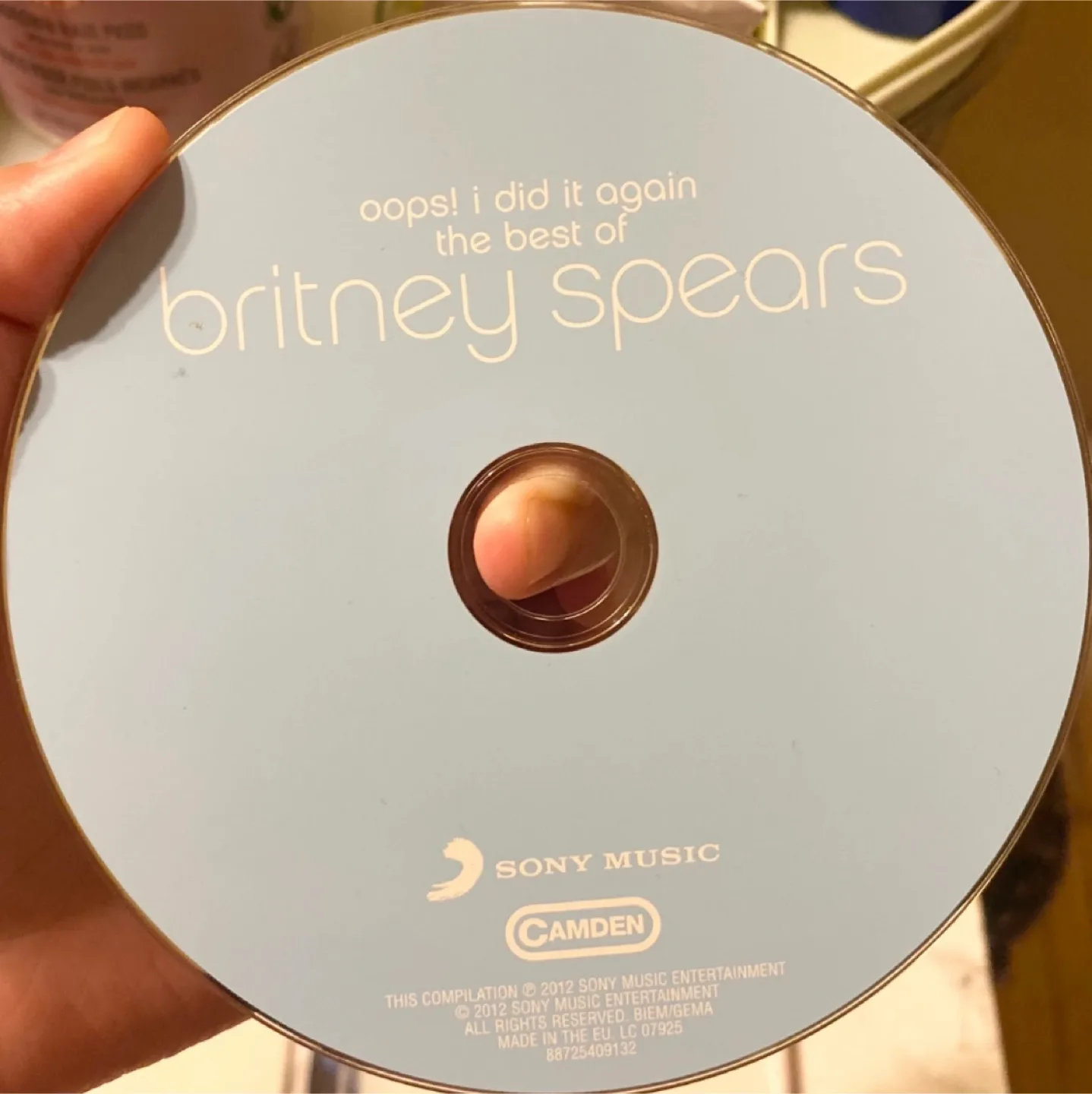 BRITNEY SPEARS- Oops! I Did It Again CD image indicator(3)