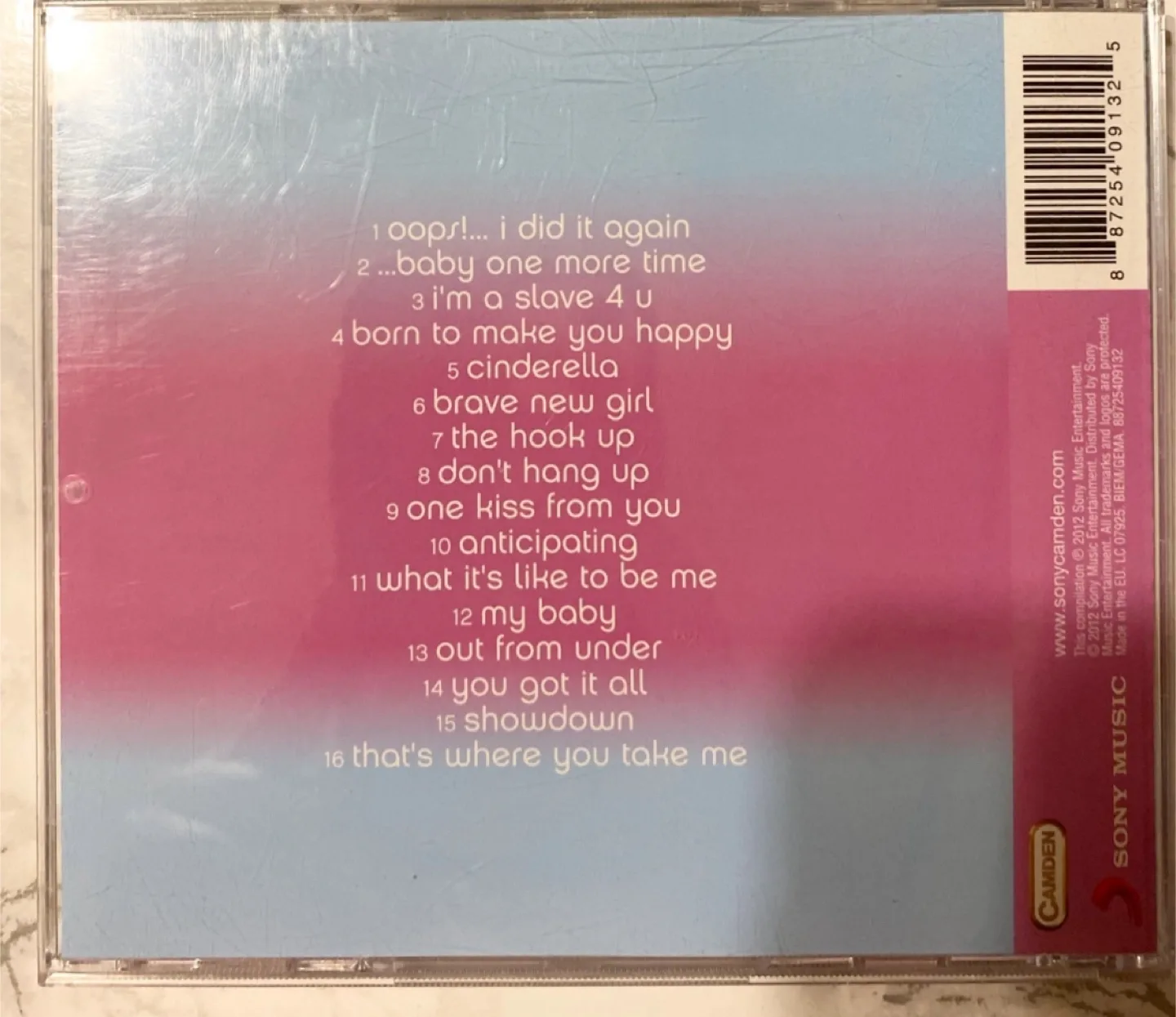 BRITNEY SPEARS- Oops! I Did It Again CD image indicator(2)