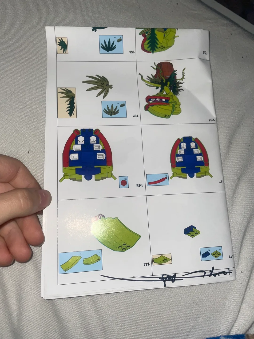 Piranha plant Lego set image indicator(3)