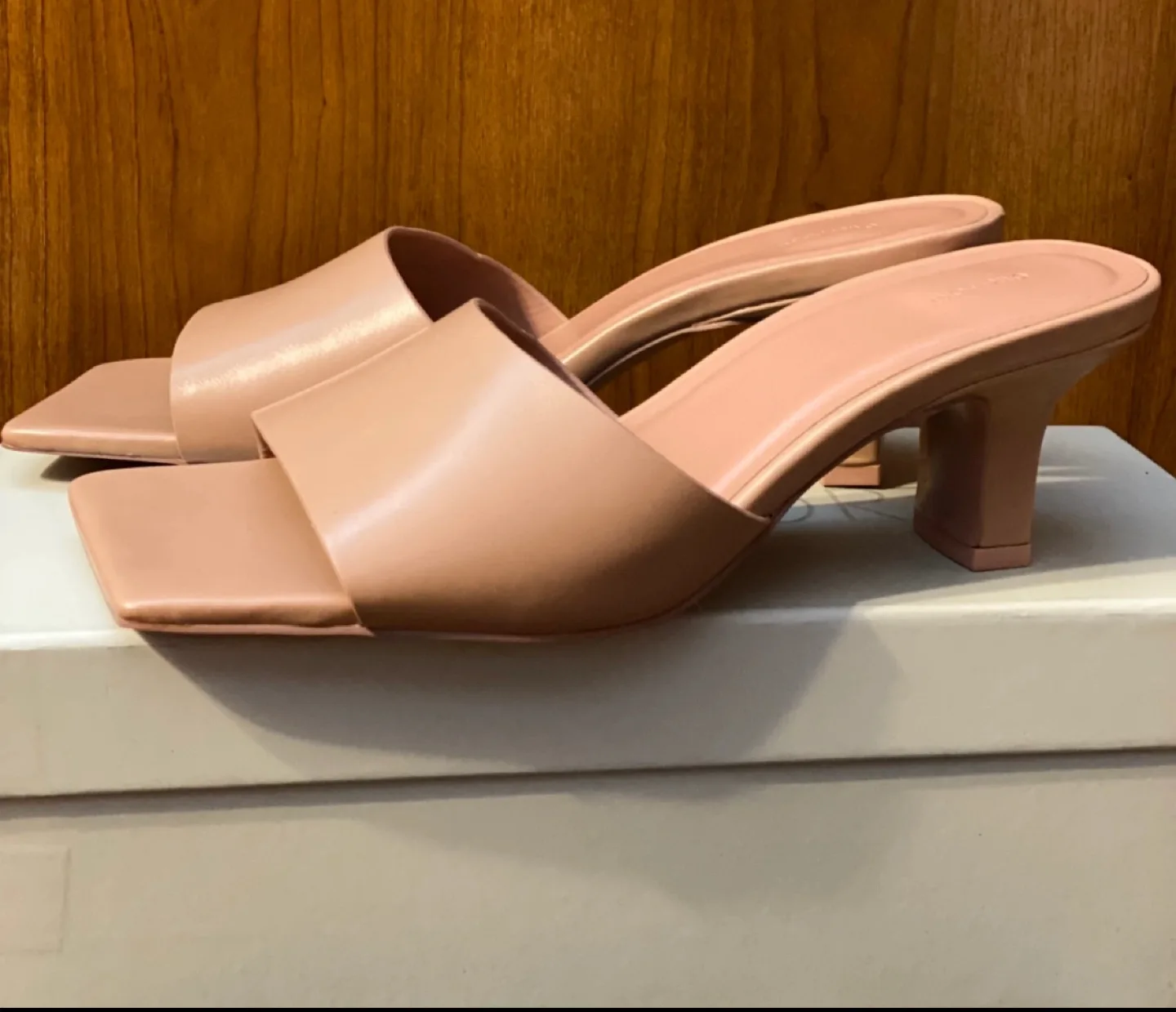 OAK + FORT Nude Pink Sandal thumbnail