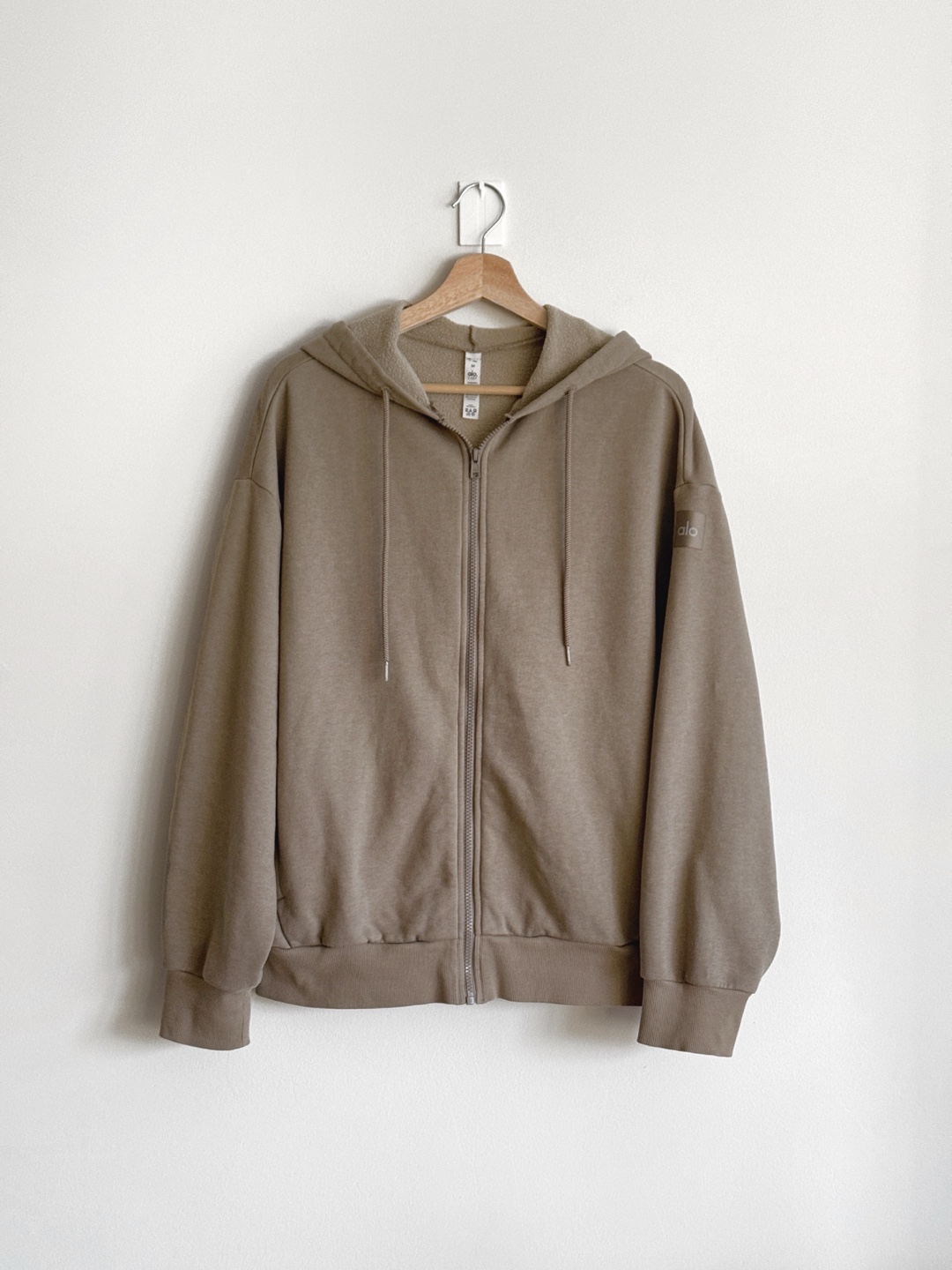 Alo Yoga Full-Zip Hoodie M